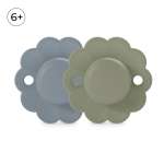 Пустышка Suavinex силикон ортодонтическая от 6 мес. 2 шт.