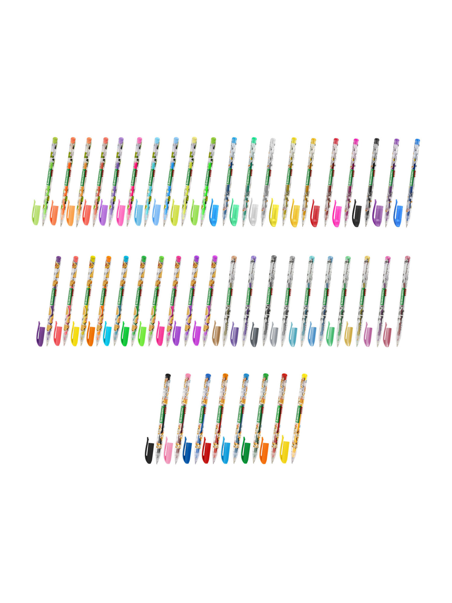 Ручка гелевая Brauberg 48 шт. - фото 9