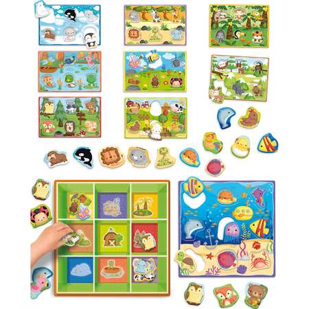Игра развивающая Lisciani Montessori baby Happy animals R92772