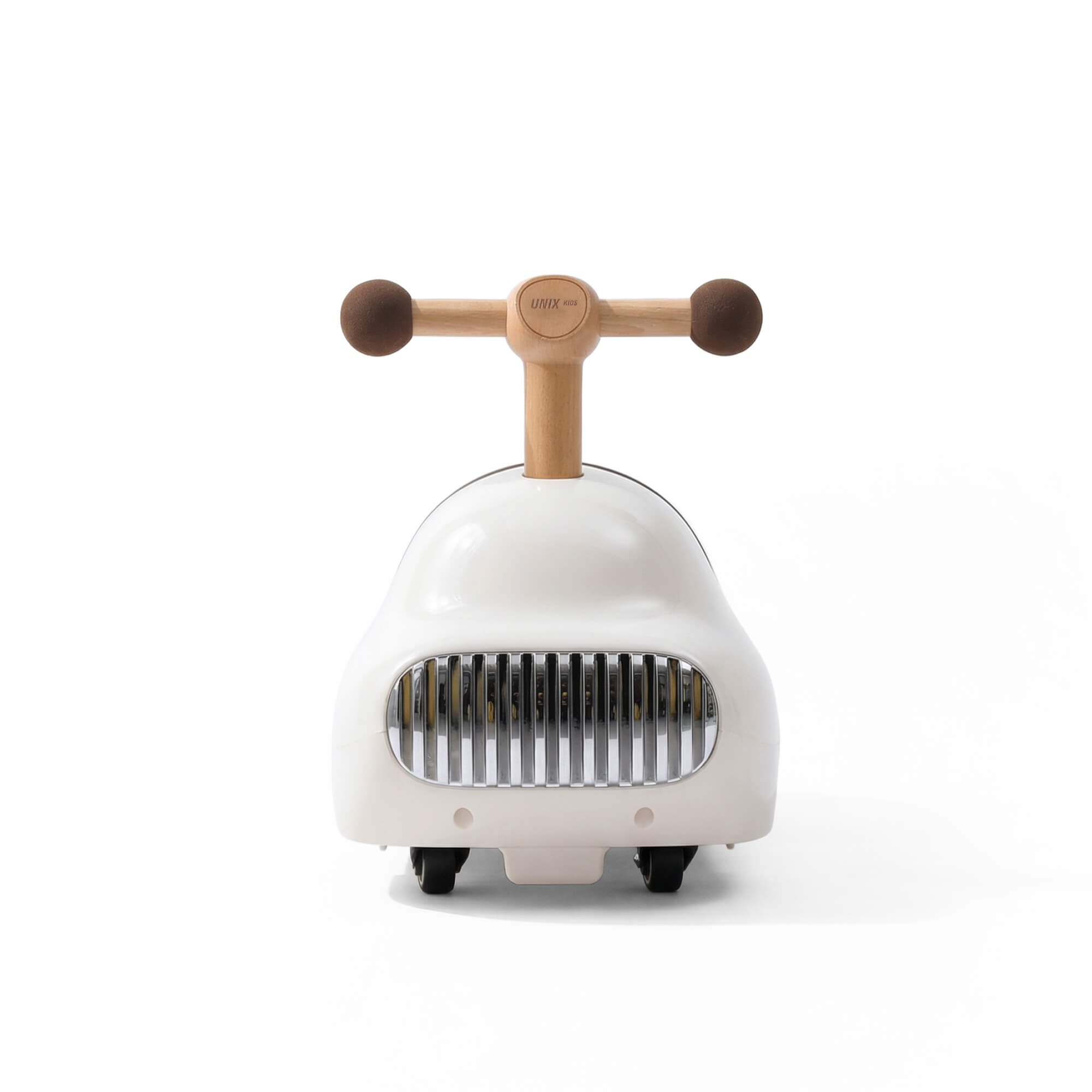 Пушкар UNIX Kids каталка детская бибикар коричневый - фото 26