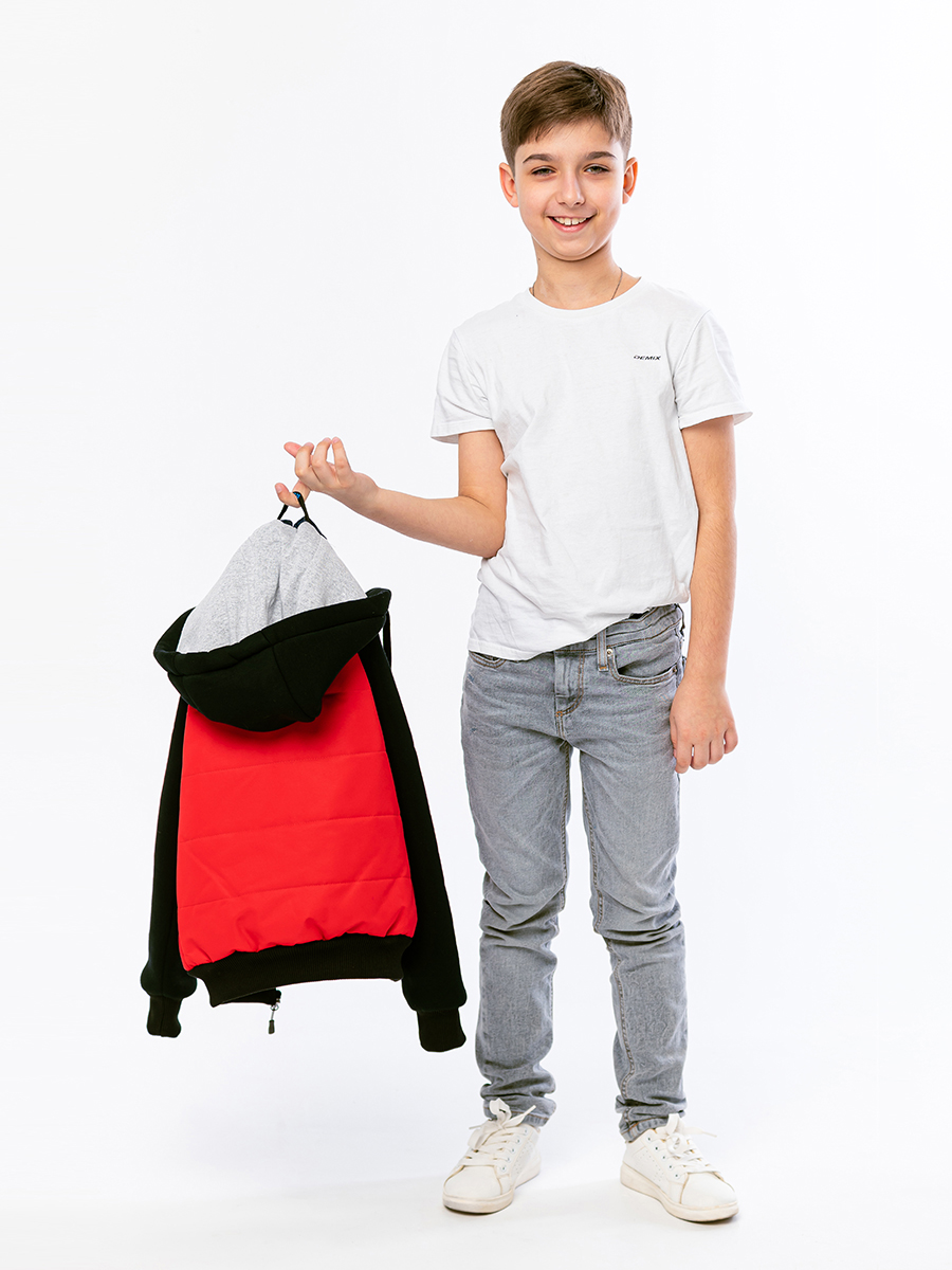 Куртка RODOS М-222_Детская(М)/красный_черный - фото 10