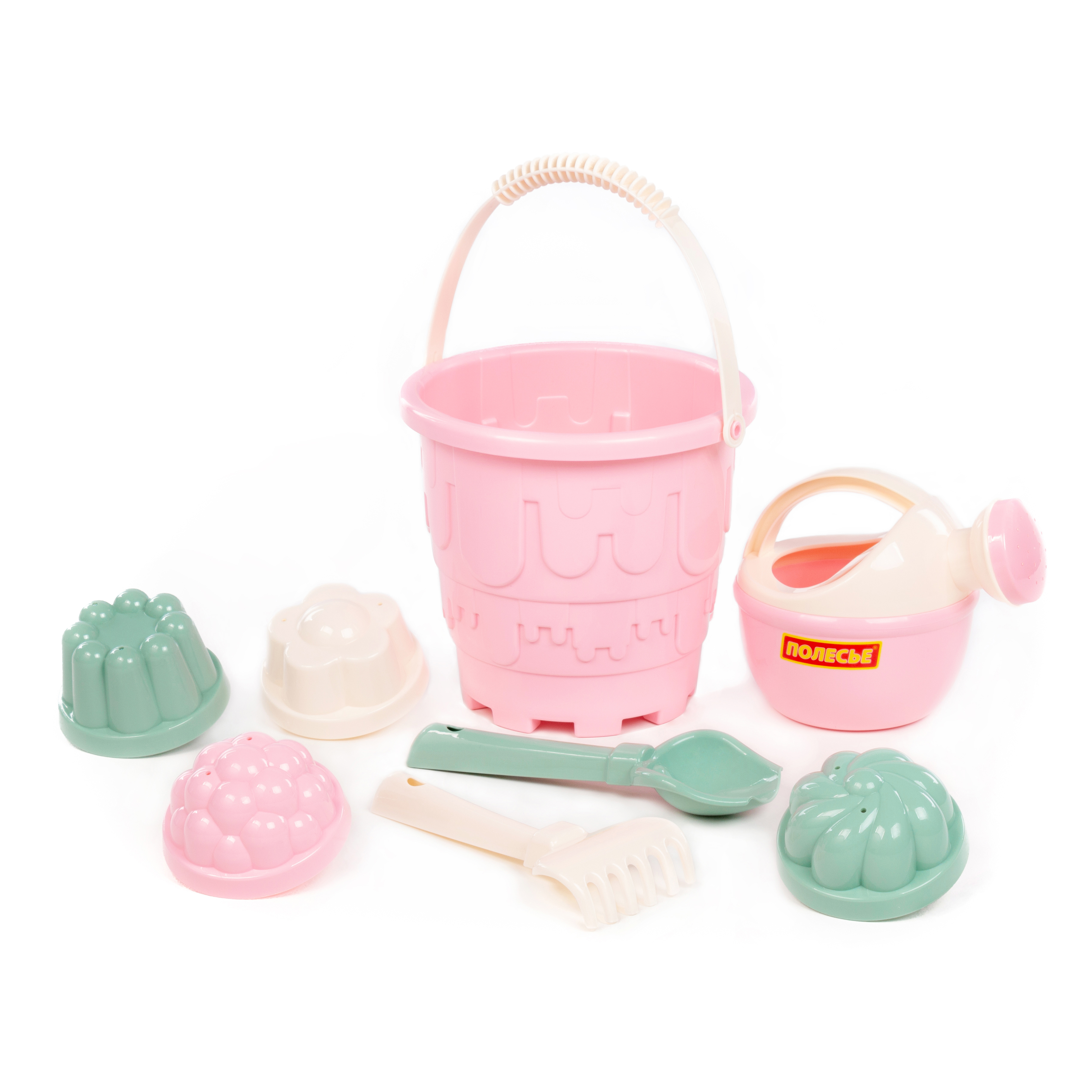 Песочный набор Полесье 8 элементов 1 предм. - фото 3