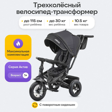 Трехколесный велосипед Velobibi 10 дюймов