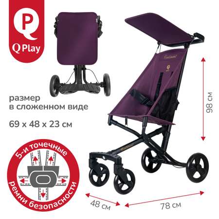 Коляска прогулочная QPLAY