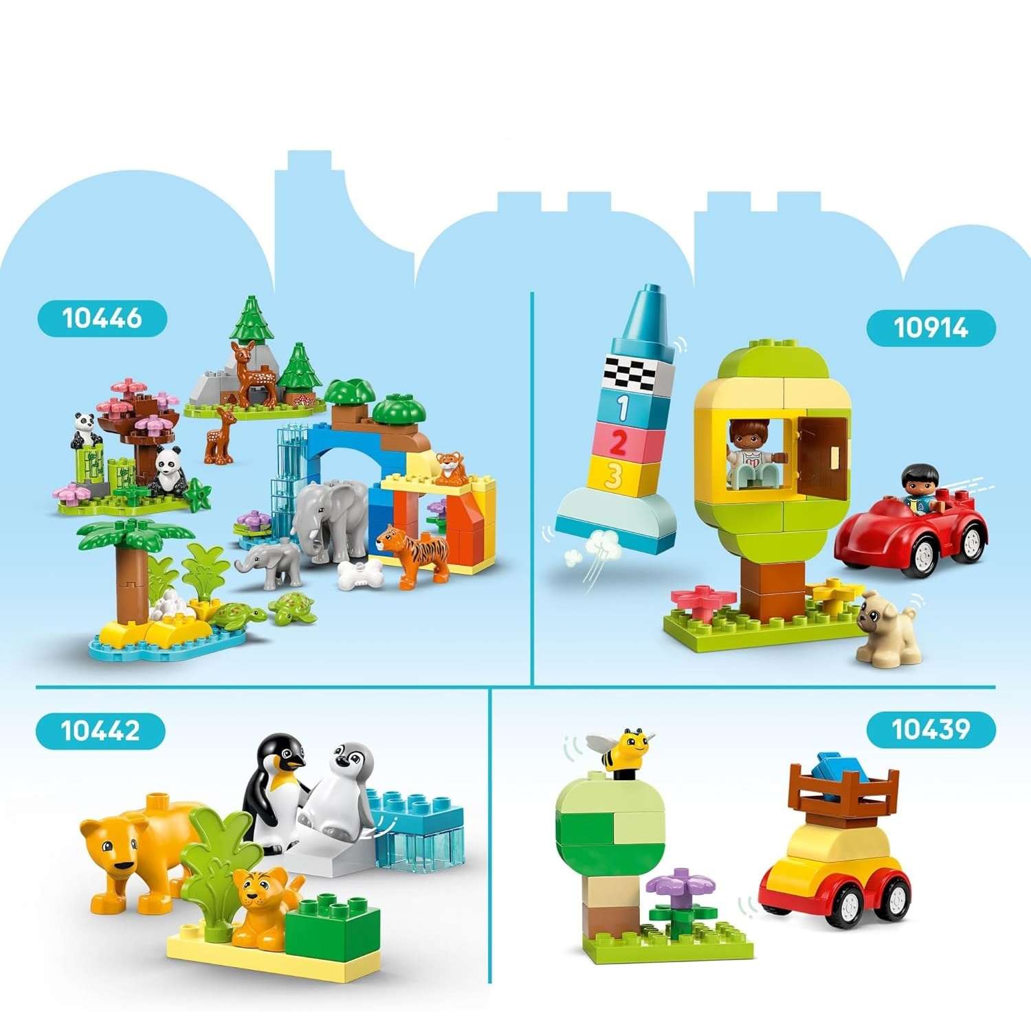 Конструктор LEGO DUPLO Пластина для строительства блочный - фото 5