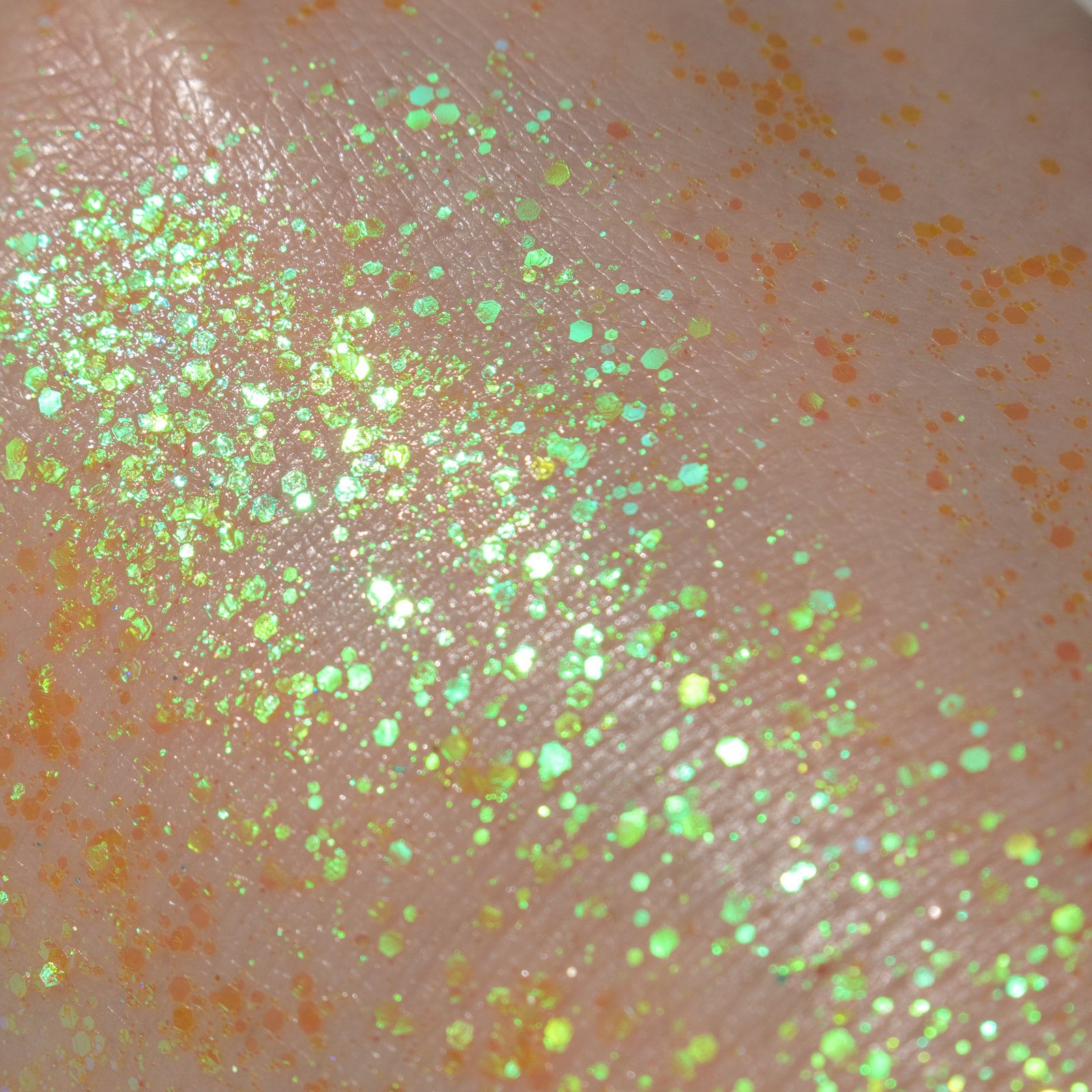 Глиттер шиммер для тела ХОББИЛАБ Пыльца золотого цветка 30 г - фото 9