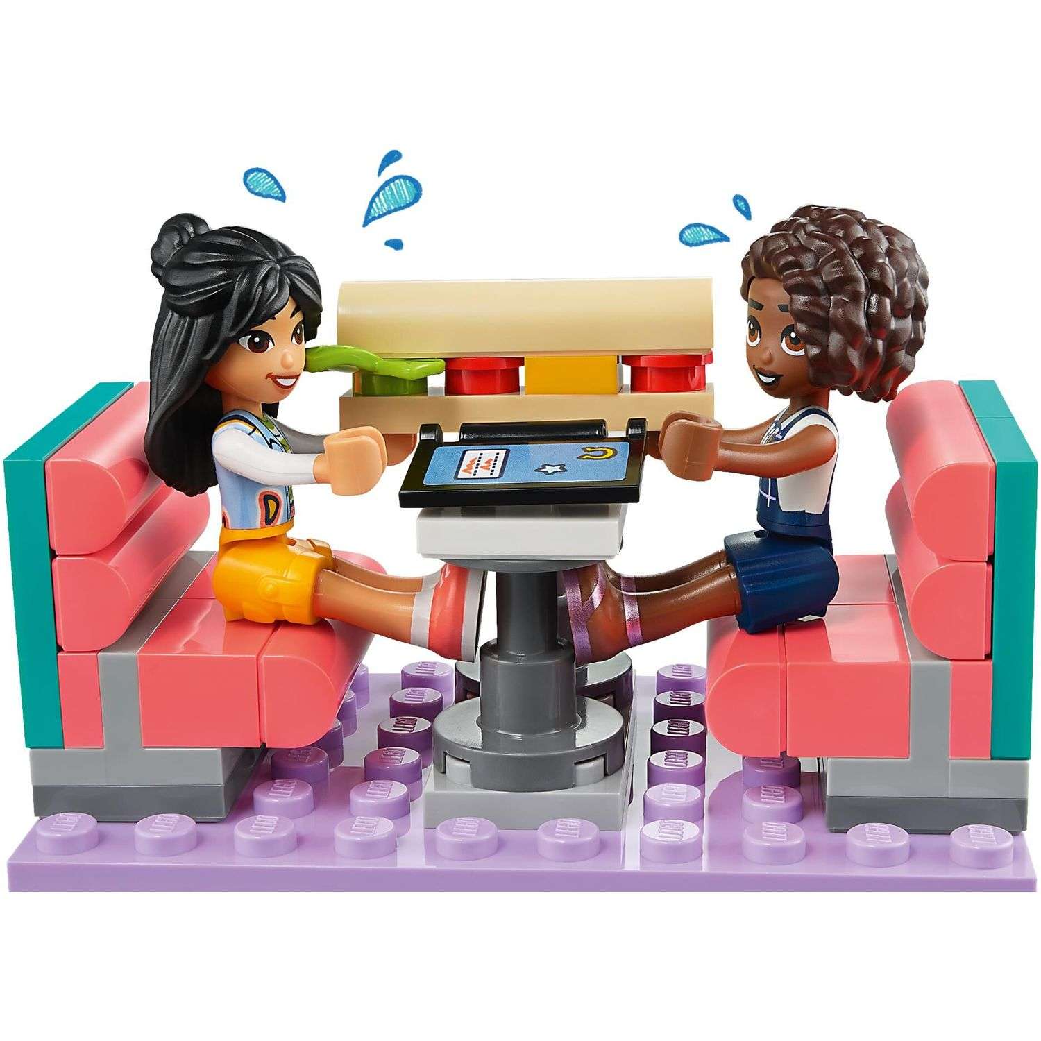 Конструктор LEGO Friends Закусочная в центре Хартлейк 346 дет. - фото 6