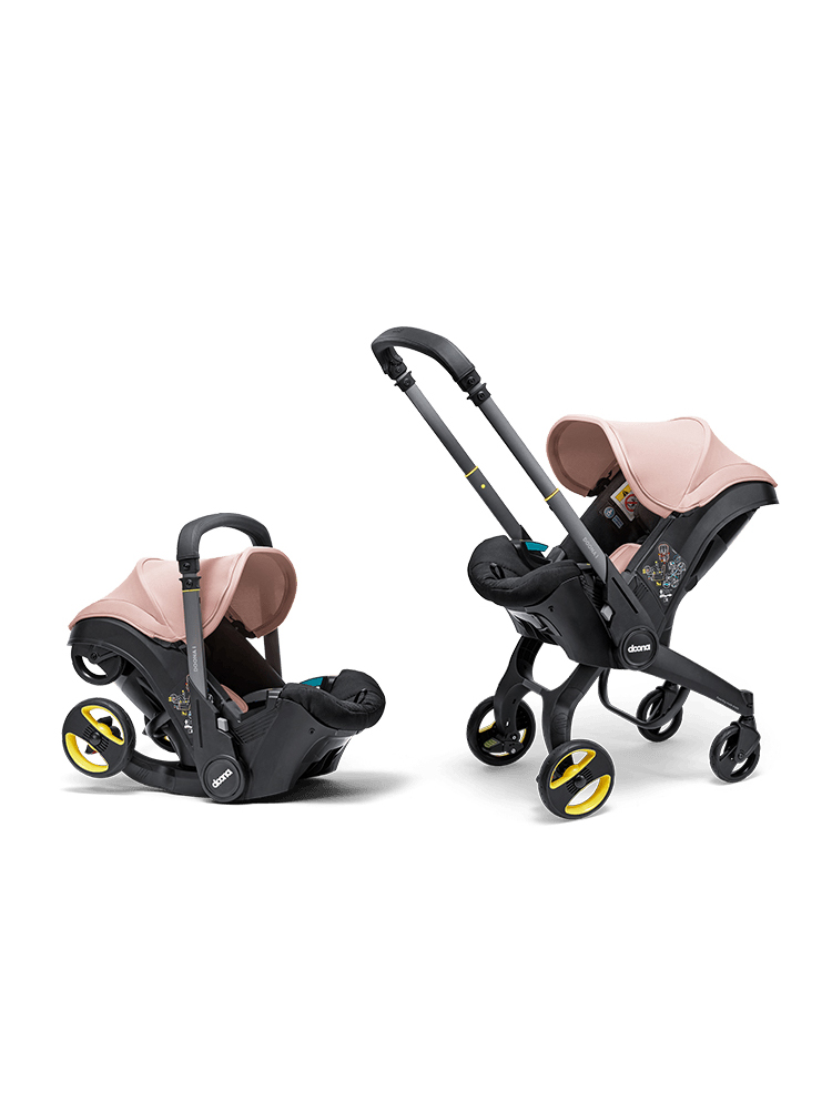 Автокресло Doona i, цвет: Blush Pink Isofix 0 (0 -13 кг) розовый - фото 11