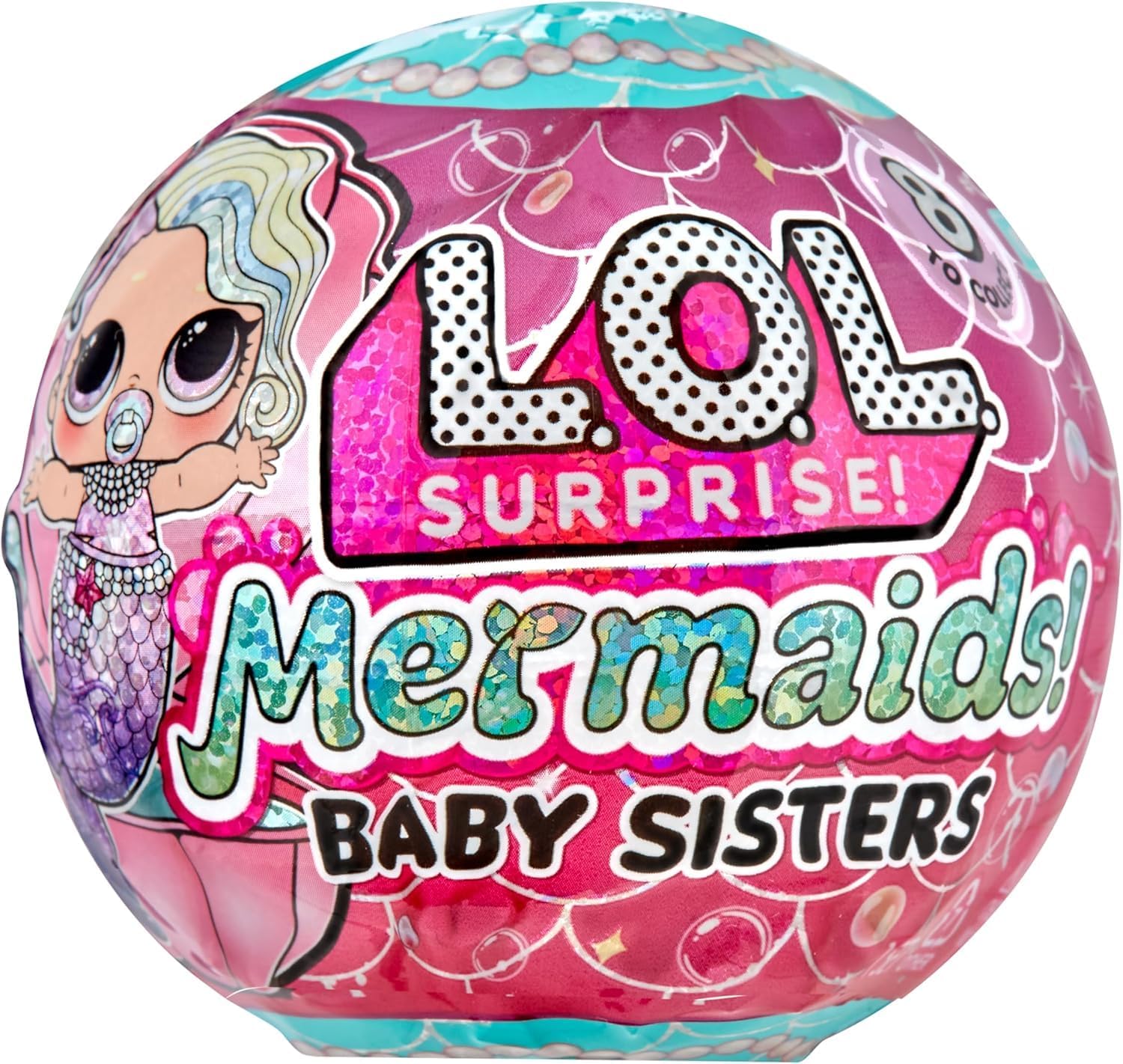 Кукла мини L.O.L. Surprise! Mermaids Baby Sisters Tots 515760 - фото 2
