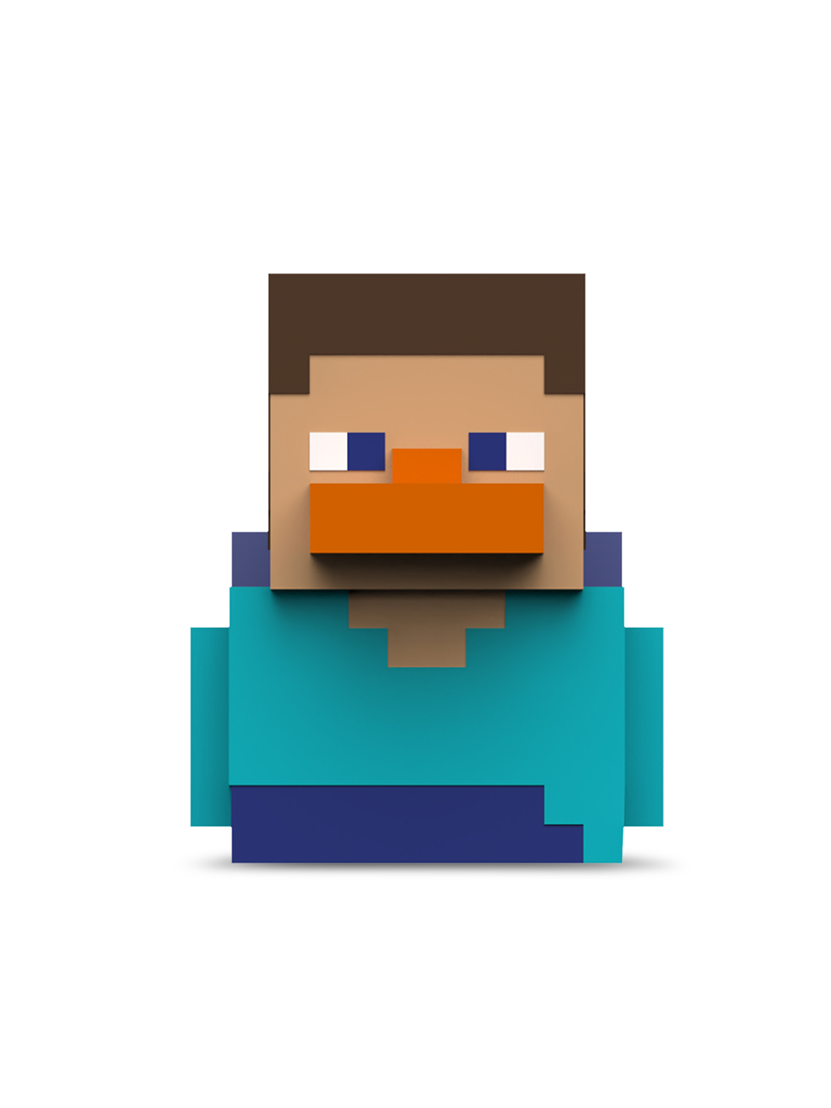 Фигурка Minecraft Утка Tubbz Steve - фото 7