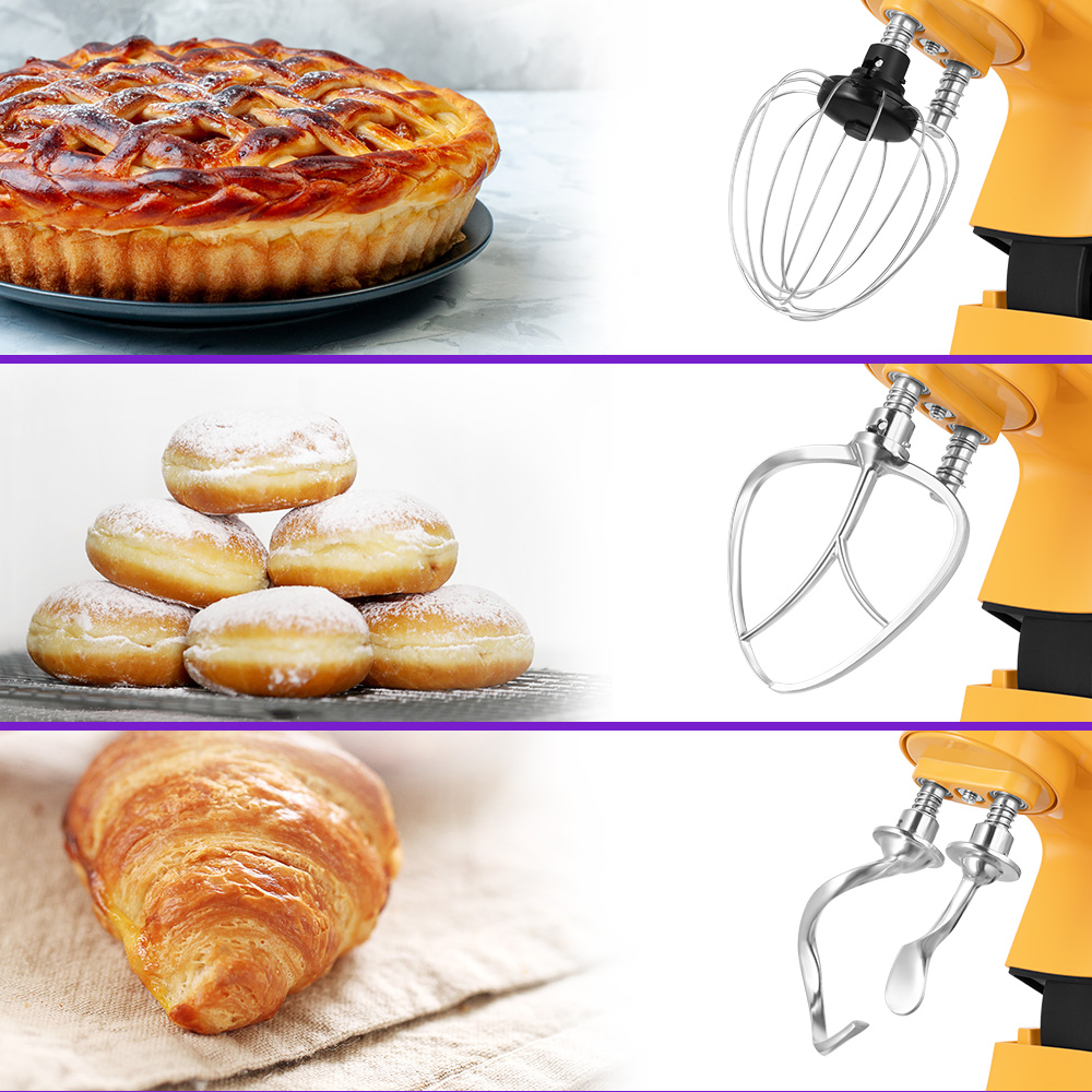 Планетарный миксер "3 в 1" KITFORT КТ-3458 - фото 4