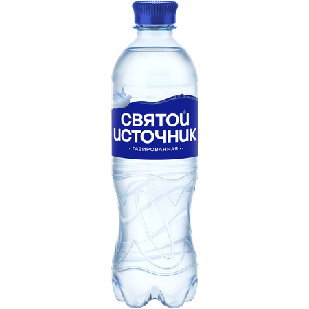 Вода Святой Источник газированная 0.5л