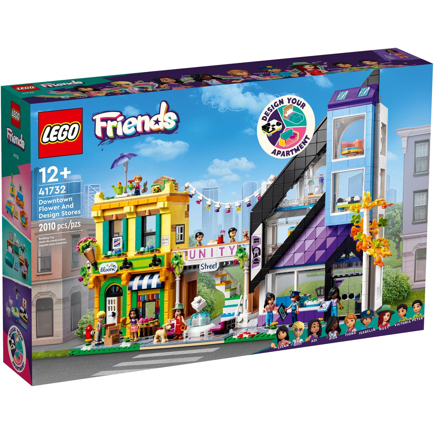 Конструктор LEGO Friends Магазины цветов и дизайна - фото 2