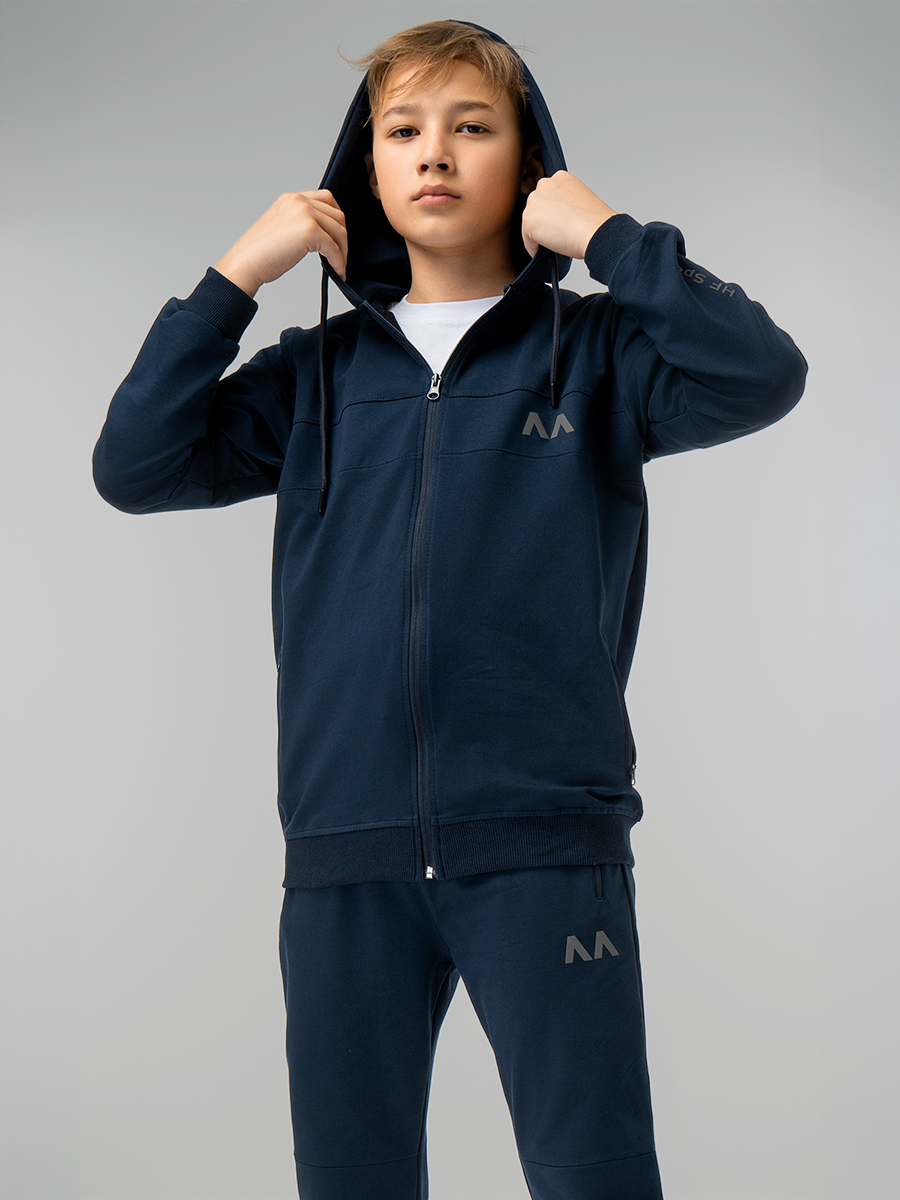 Костюм спортивный HappyFox HFJKS127индиго - фото 1