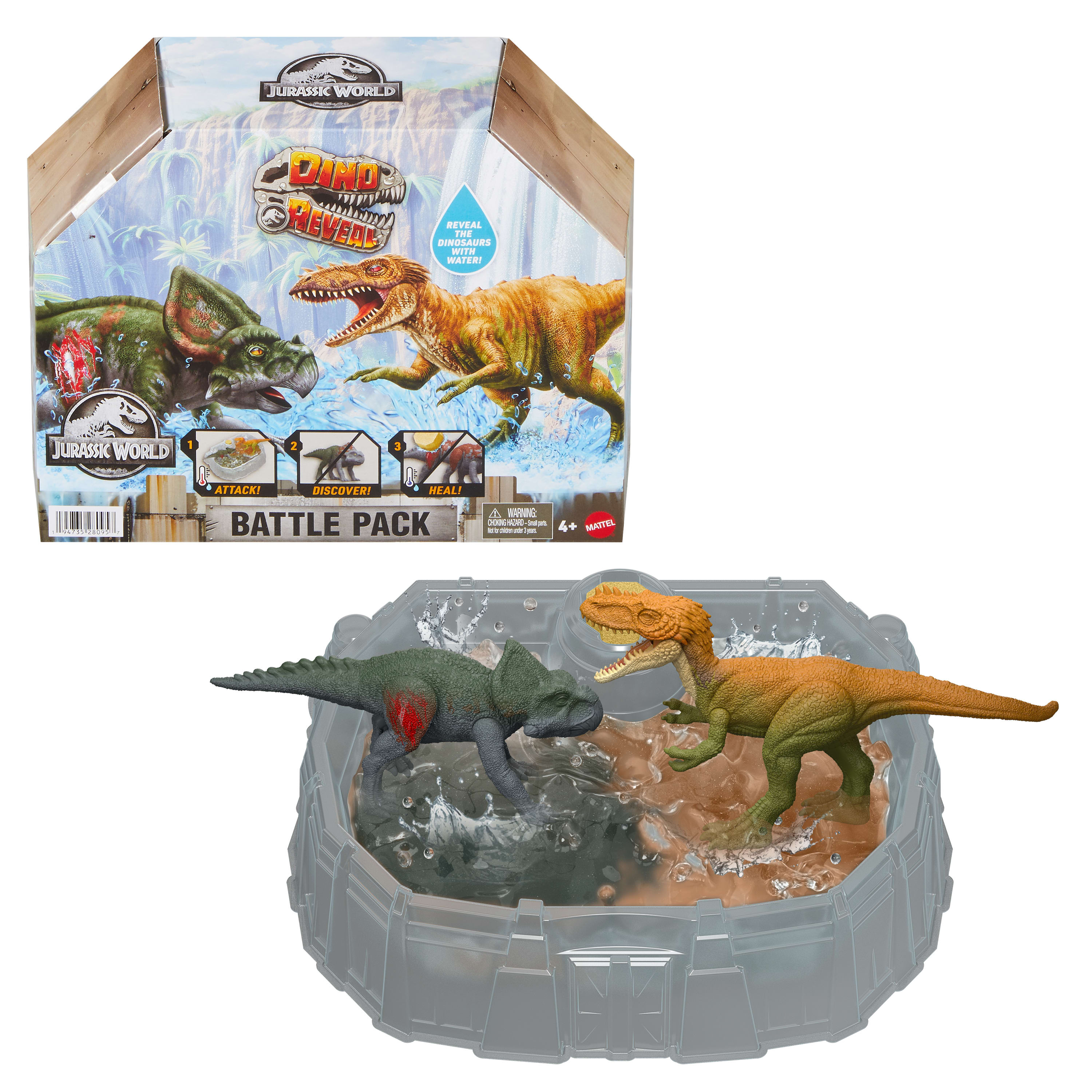 Игровой набор Jurassic World Battle Pack - фото 1