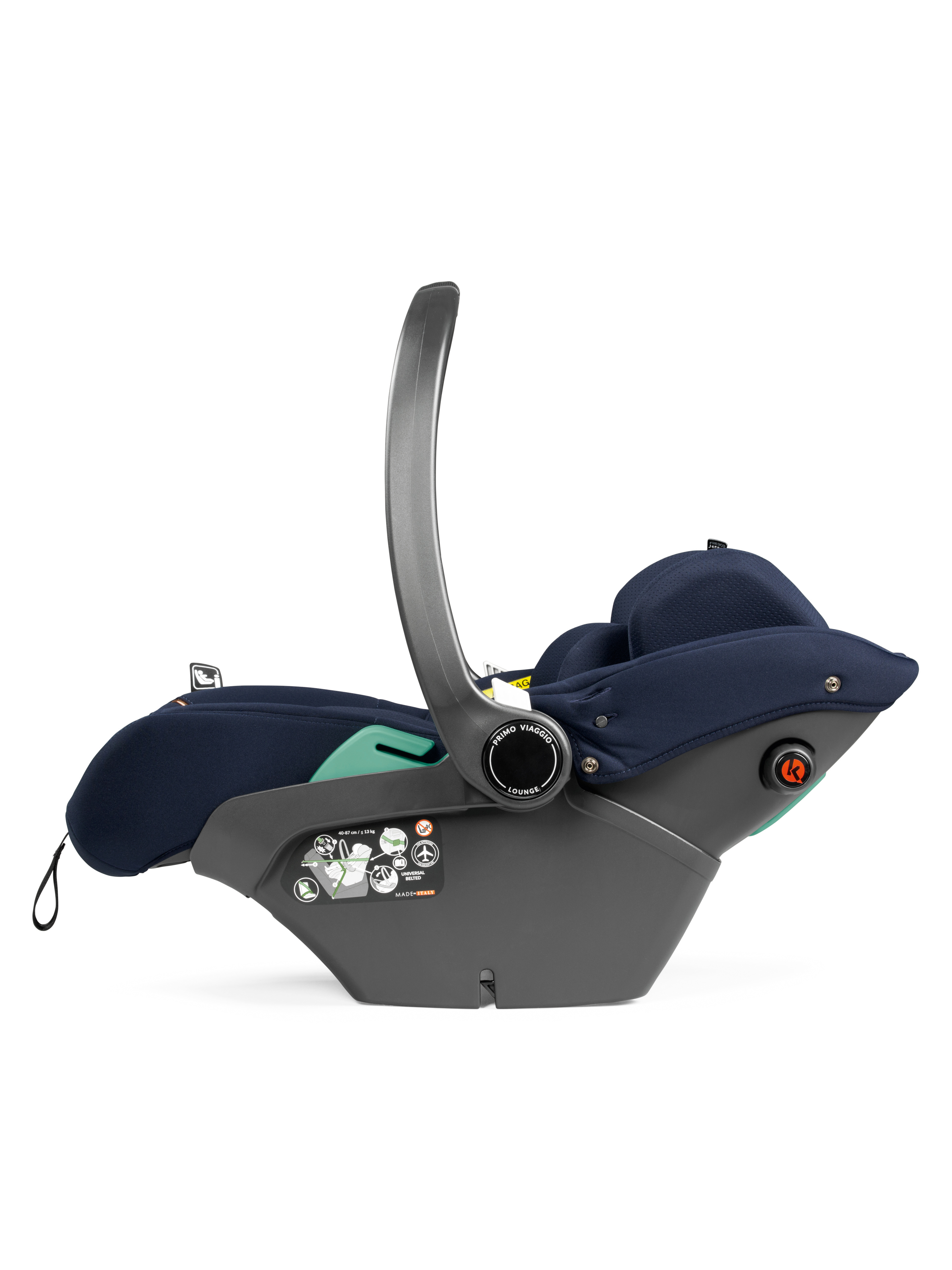 Автокресло Peg-Perego Lounge 0 (0 -13 кг) синий - фото 10