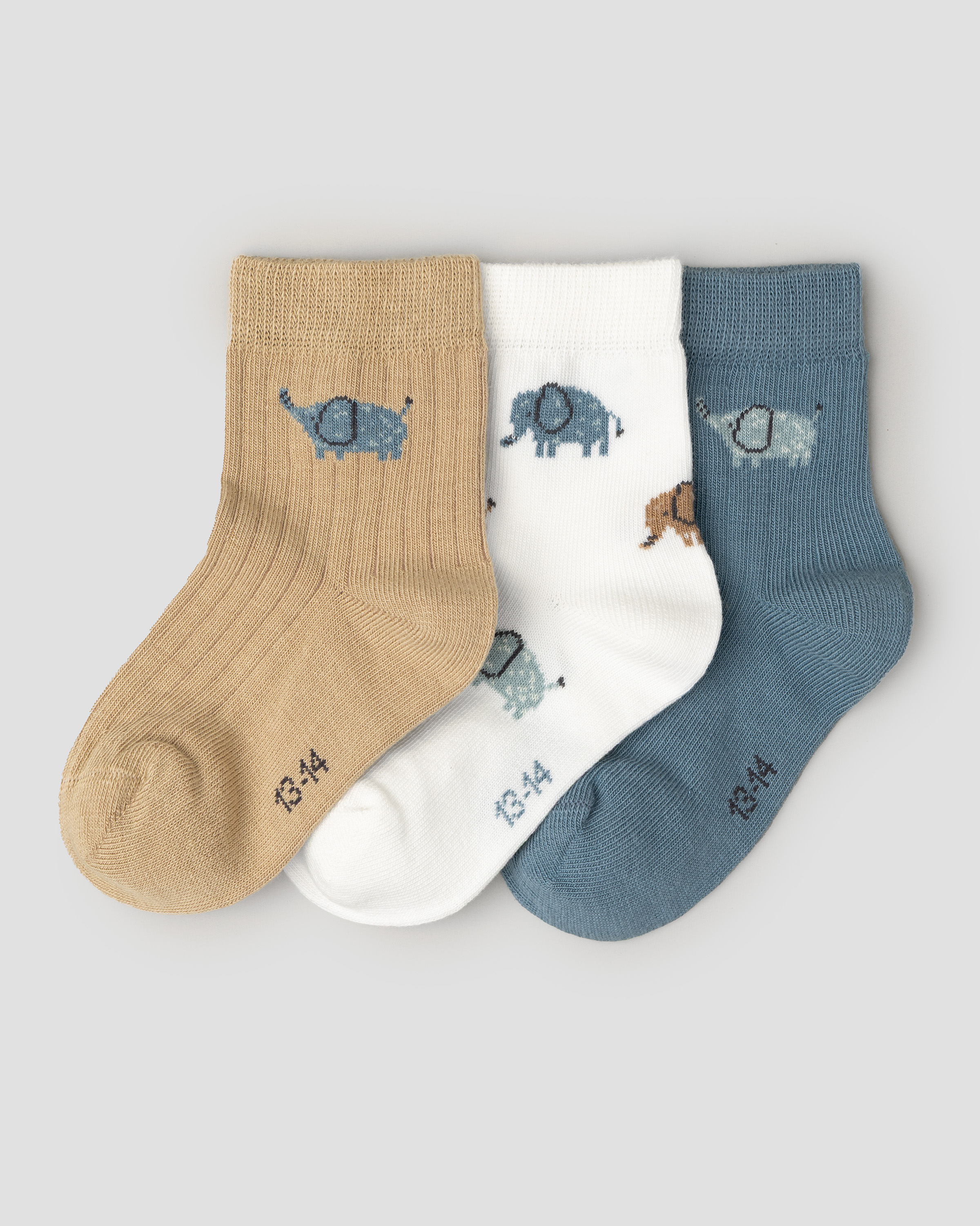 Носки 3 пары BabyGo S26BG2-Д5-732ib-43 - фото 1