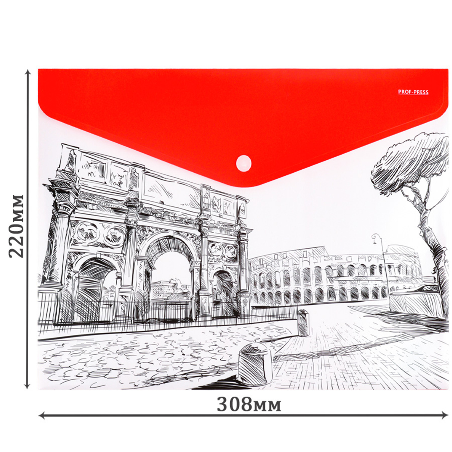 Папка с ручками Prof-Press А4 - фото 2