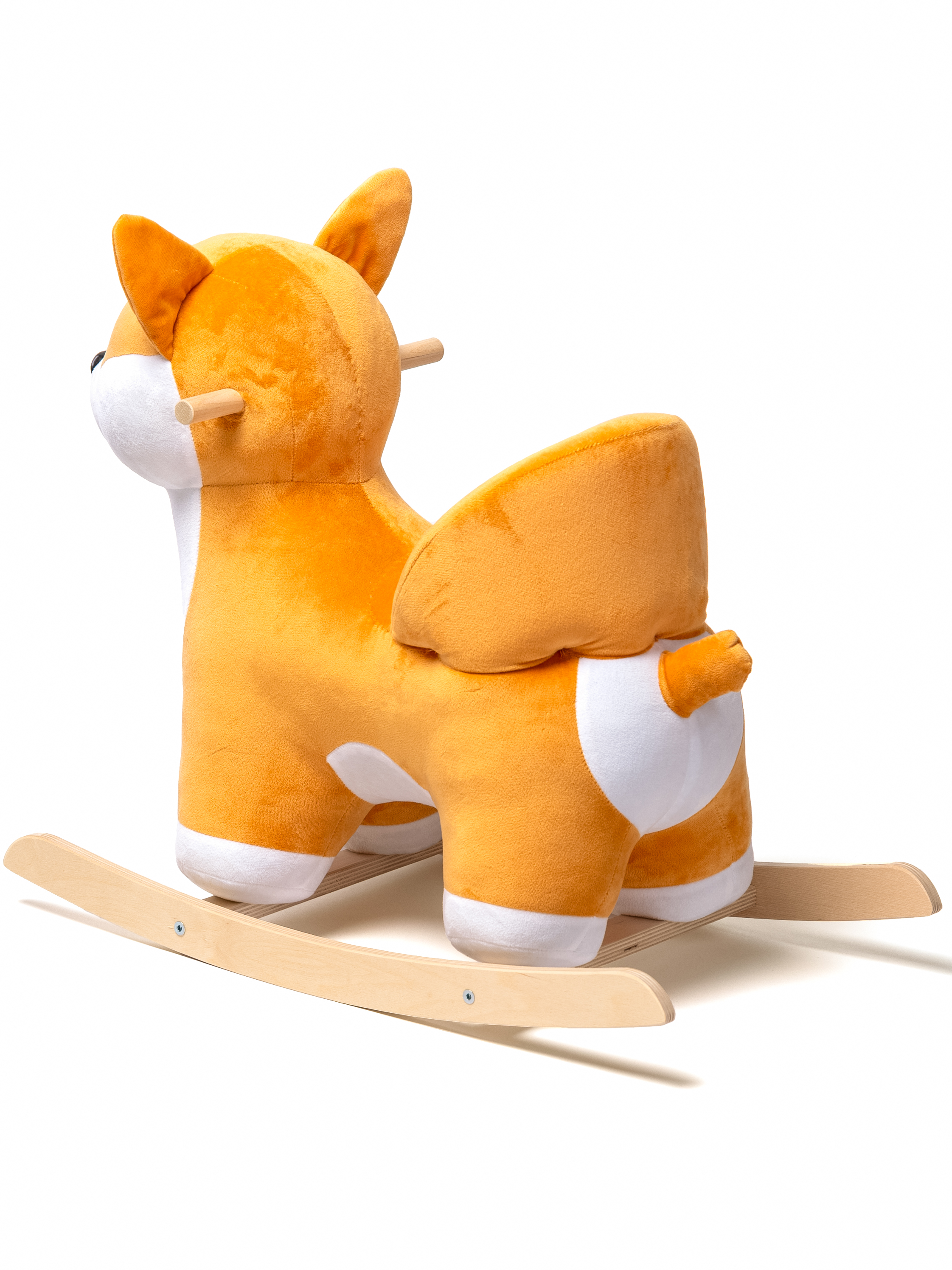 Качалка Нижегородская игрушка НИ201 лошадка оранжевый - фото 2