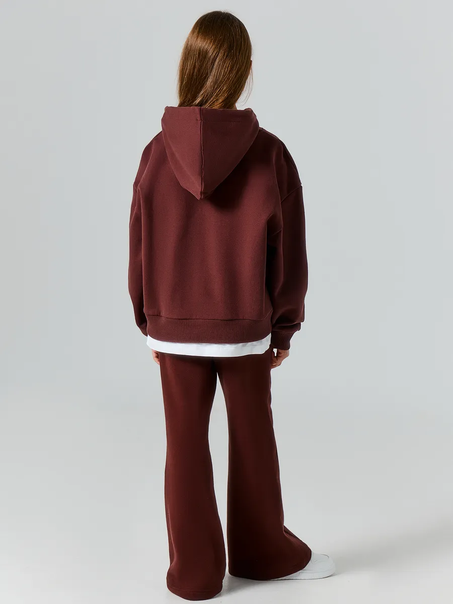 Худи Mark Formelle (Марк Формэль) 127986/коричневый +печать - фото 7