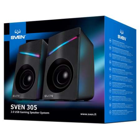 Колонки SVEN 305 с подсветкой