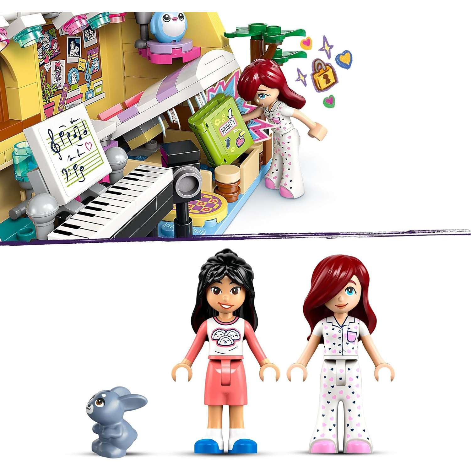 Конструктор LEGO Friends Комната Пейсли блочный - фото 4