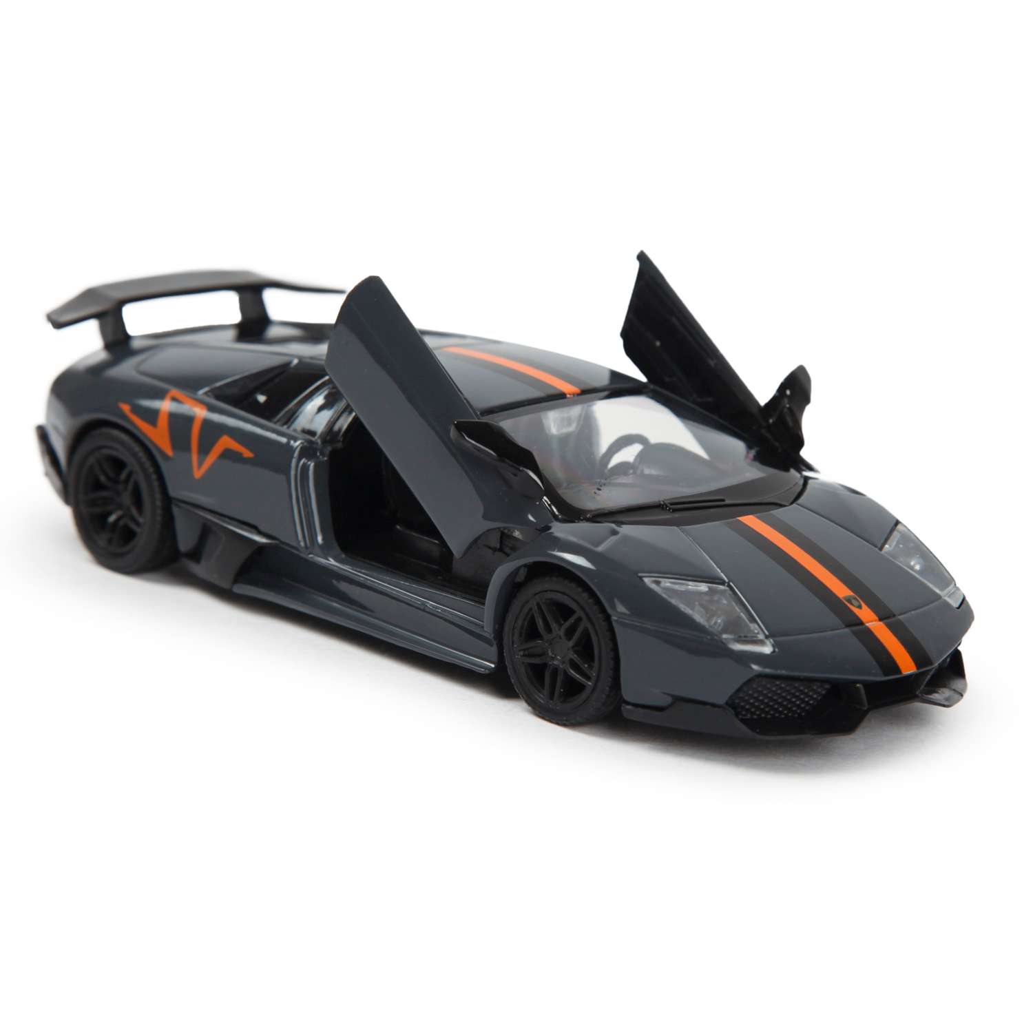 Автомобиль Mobicaro Lamborghini Murcielago Special Edition 1:32 серый 544997CN - фото 7