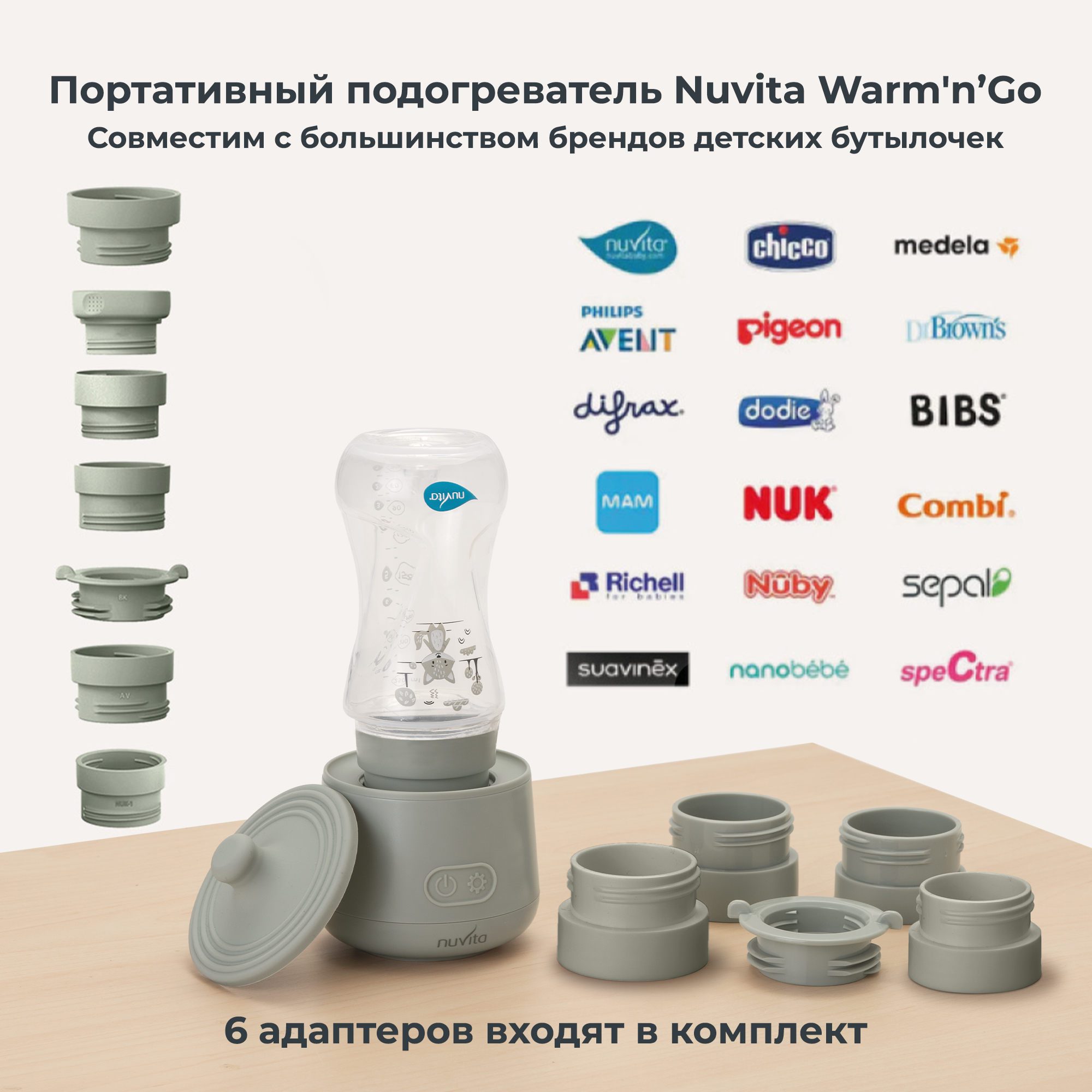 Подогреватель Nuvita Warm N Go автомобильный - фото 3