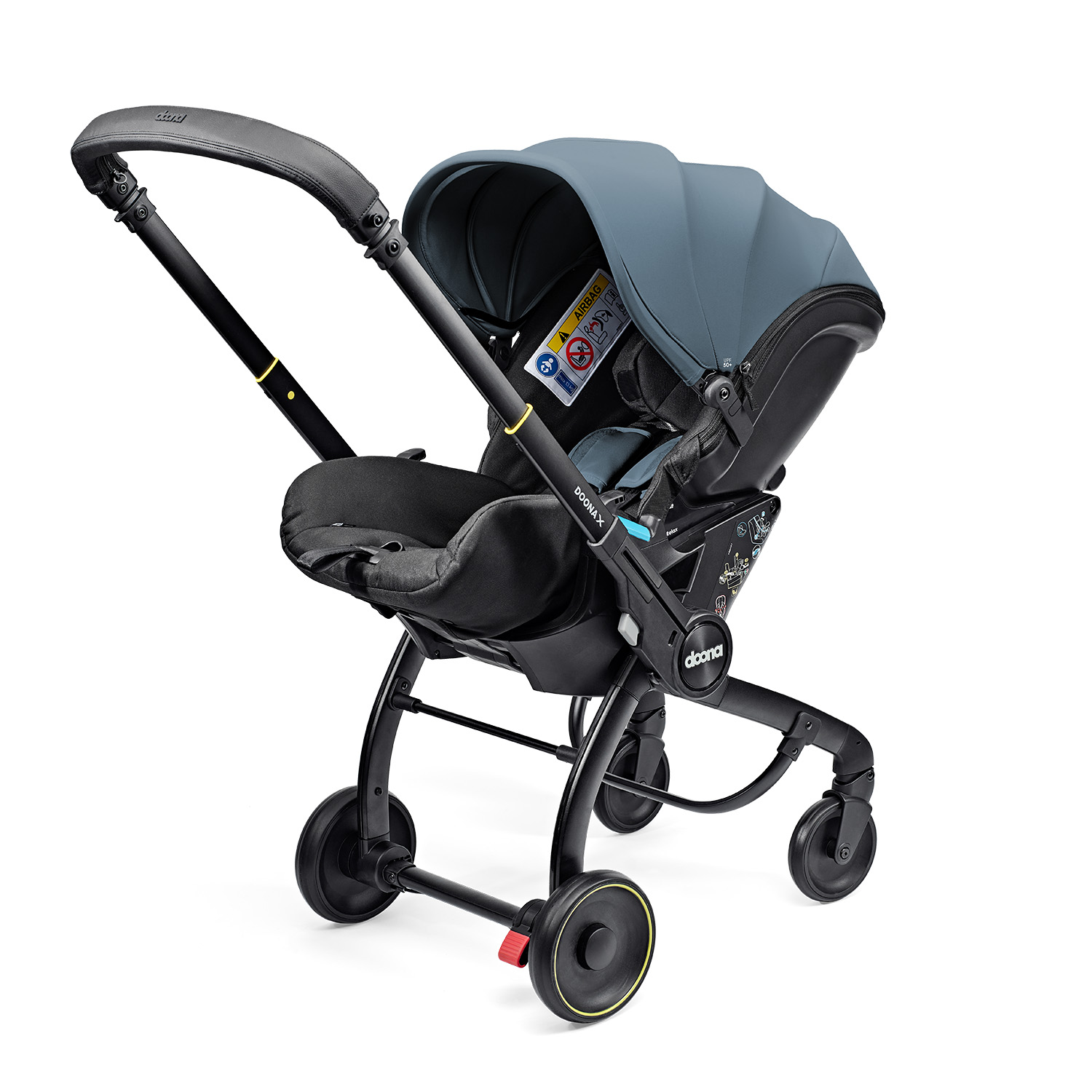 Автокресло Doona X Ocean Blue Isofix 0 (0 -13 кг) - фото 16