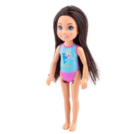 Кукла модельная Mattel Челси в купальнике с дельфином