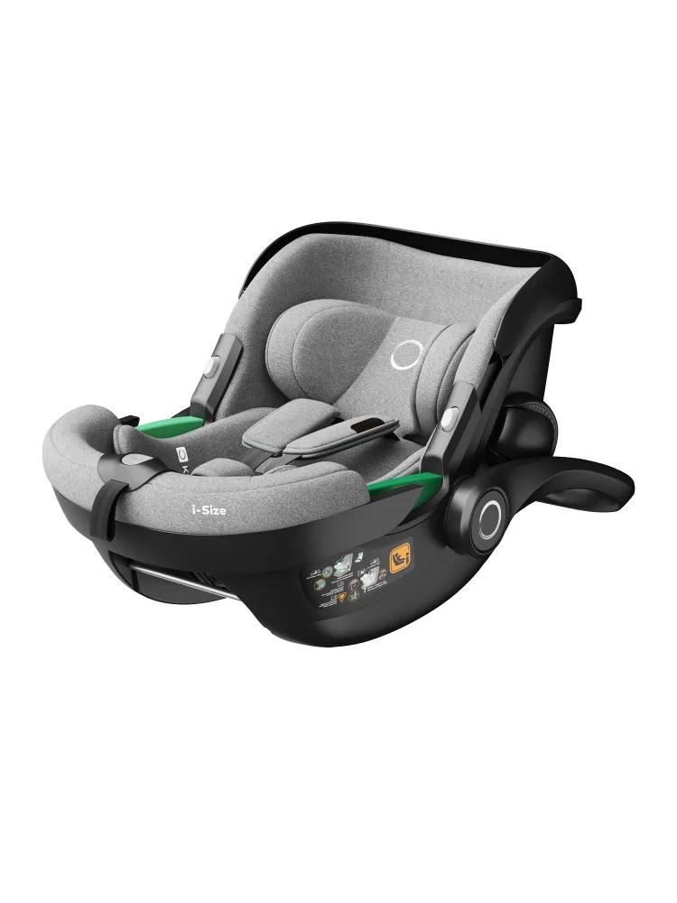 Автокресло KLEE Cascade i-Size 0 (0 -13 кг) серый - фото 5