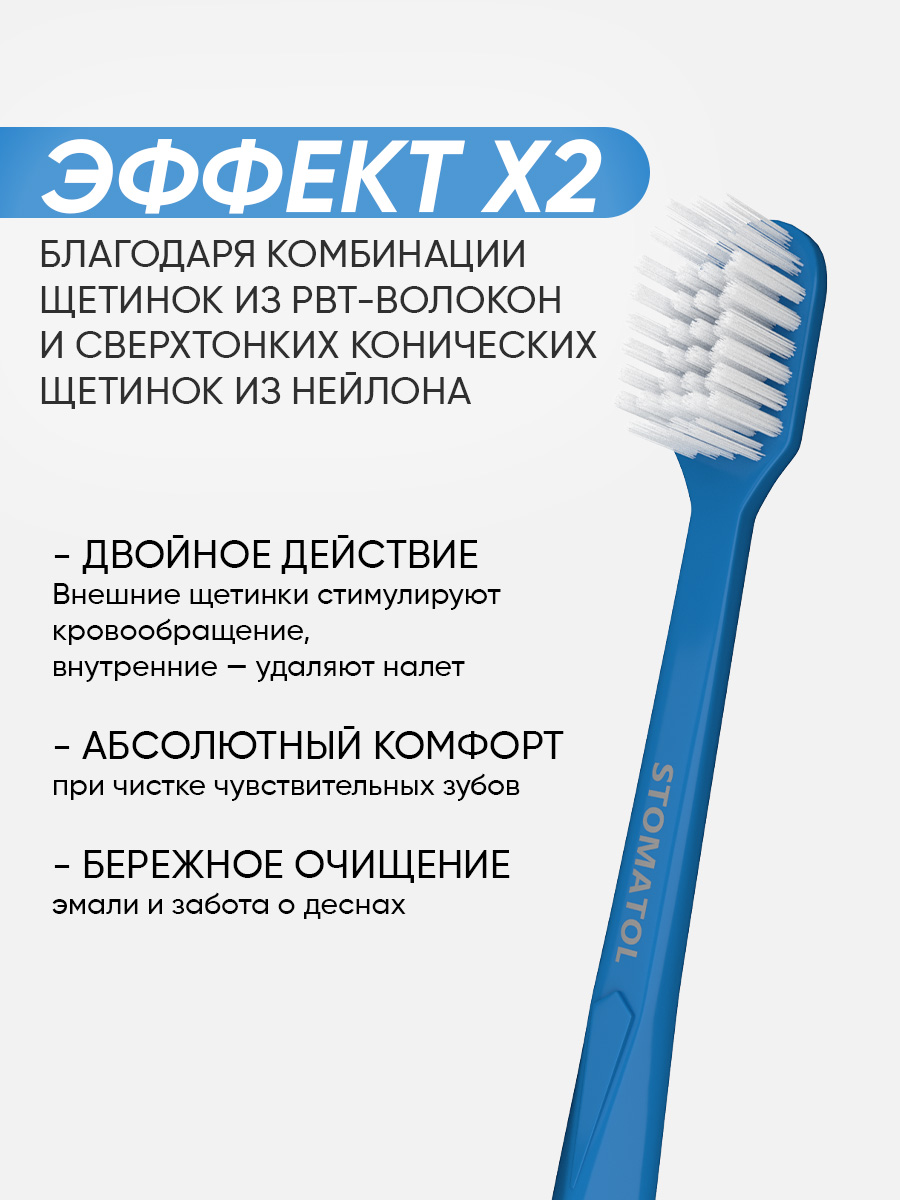 Зубная щетка классическая STOMATOL - фото 9