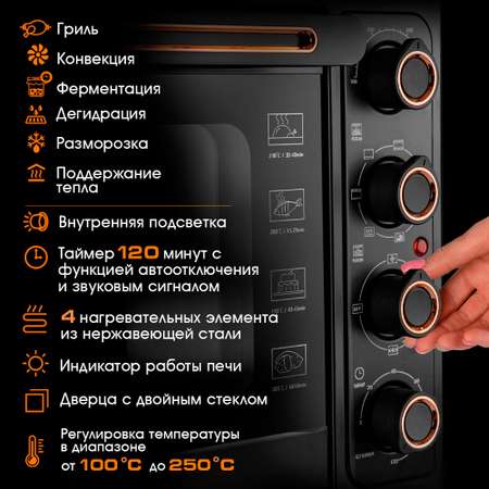 Мини-печь TUAREX TK-5050