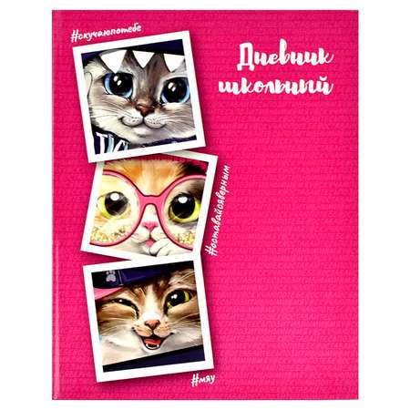 Дневник Феникс + Коты А5+ 48л 63325