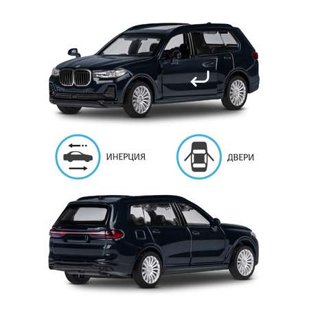 Внедорожник АВТОпанорама BMW X7 1:44