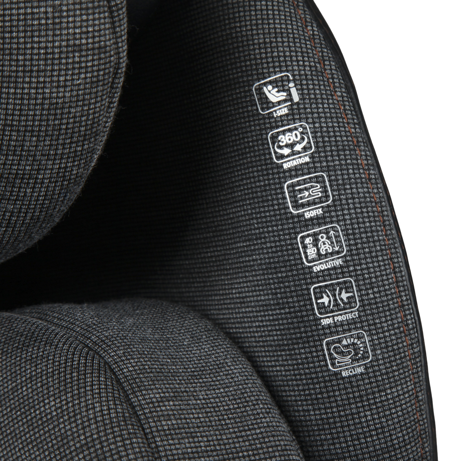 Автокресло Olsson Grow Up Grey Isofix 0+/1/2/3 (0-36 кг) - фото 26