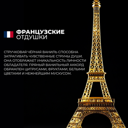 Гель La Fabrique Амбра и ваниль 500 мл