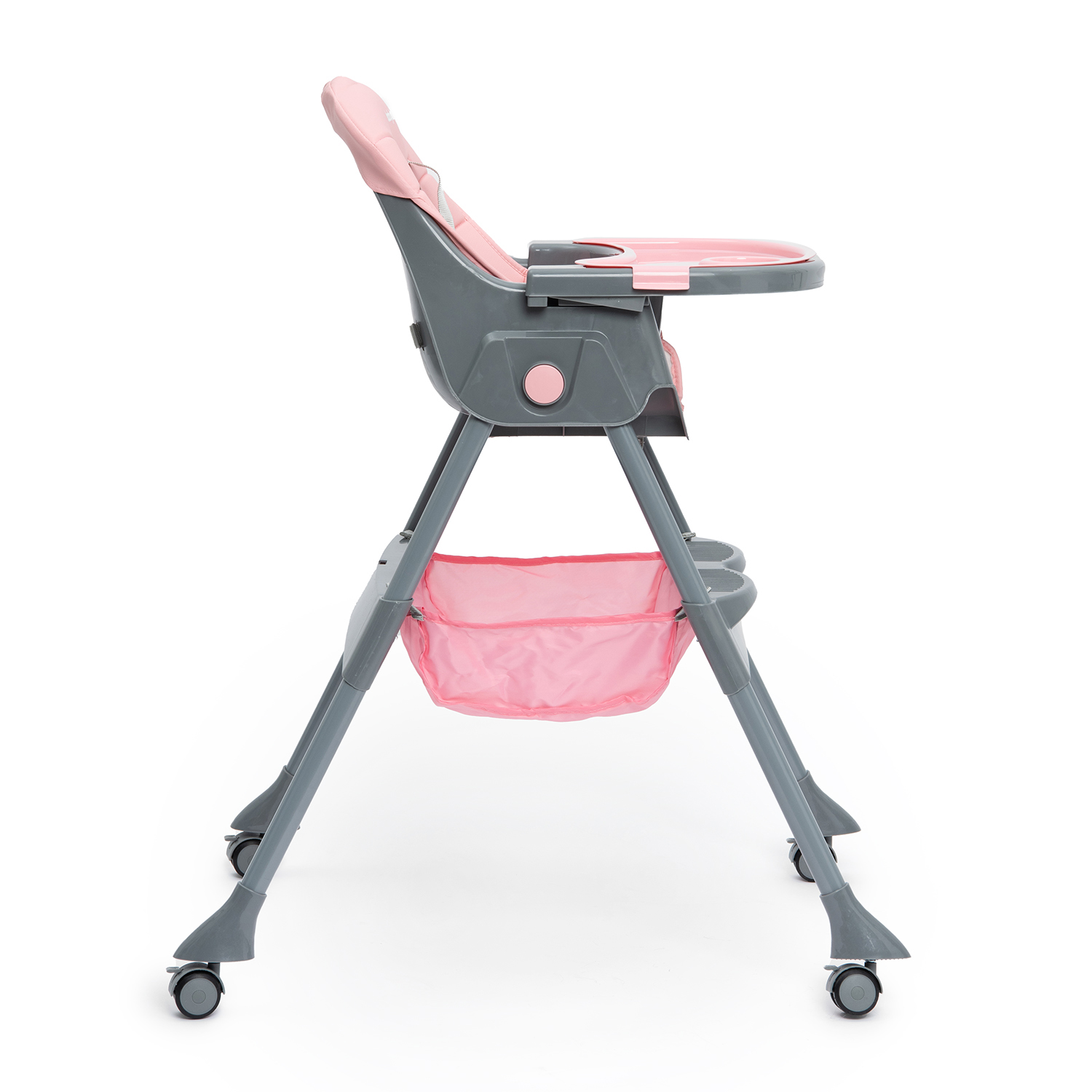 Стульчик для кормления BabyGo Bueno New розовый - фото 4