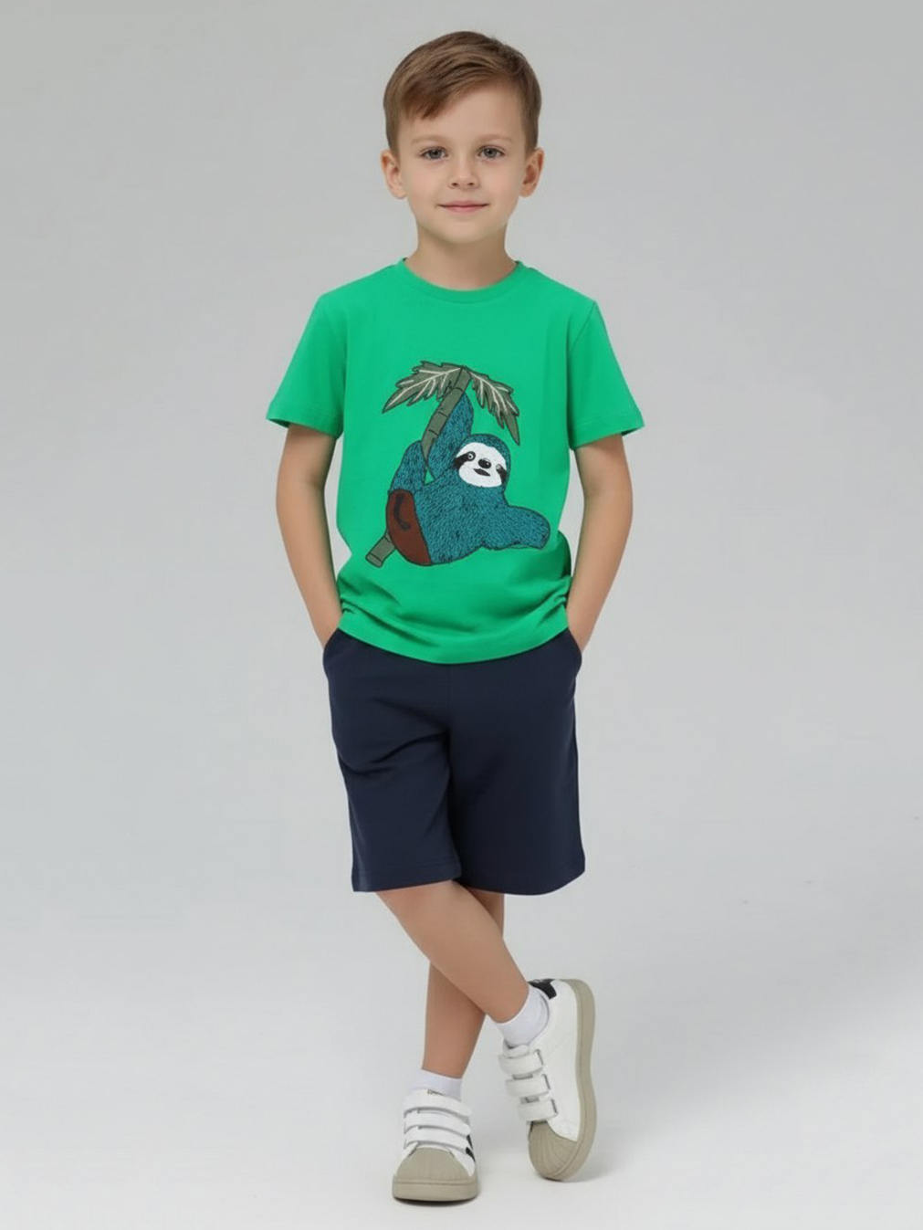 Футболка и шорты VGtrikotazh d2630 - фото 2