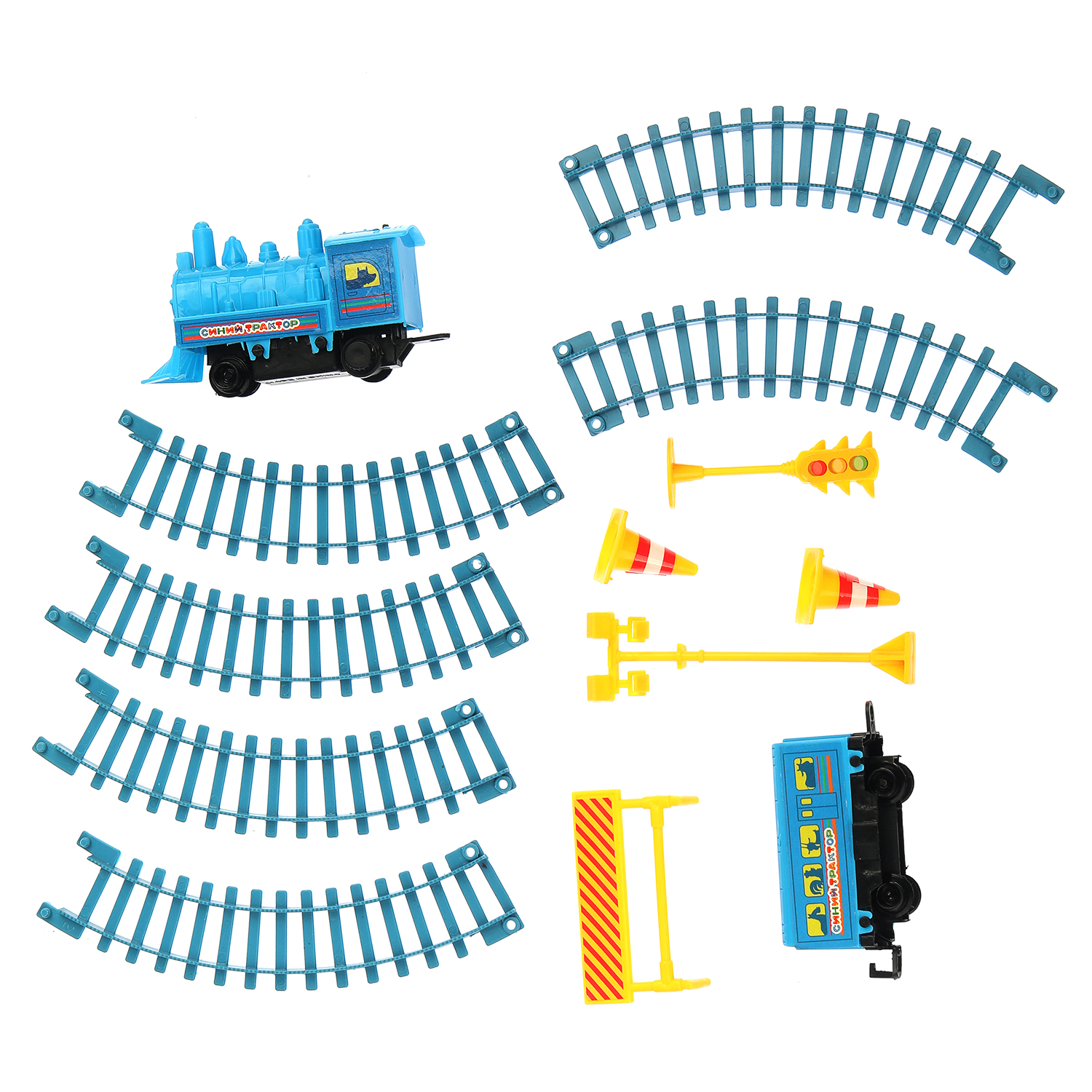 Набор железнодорожный Играем вместе 94 см 405588 - фото 2