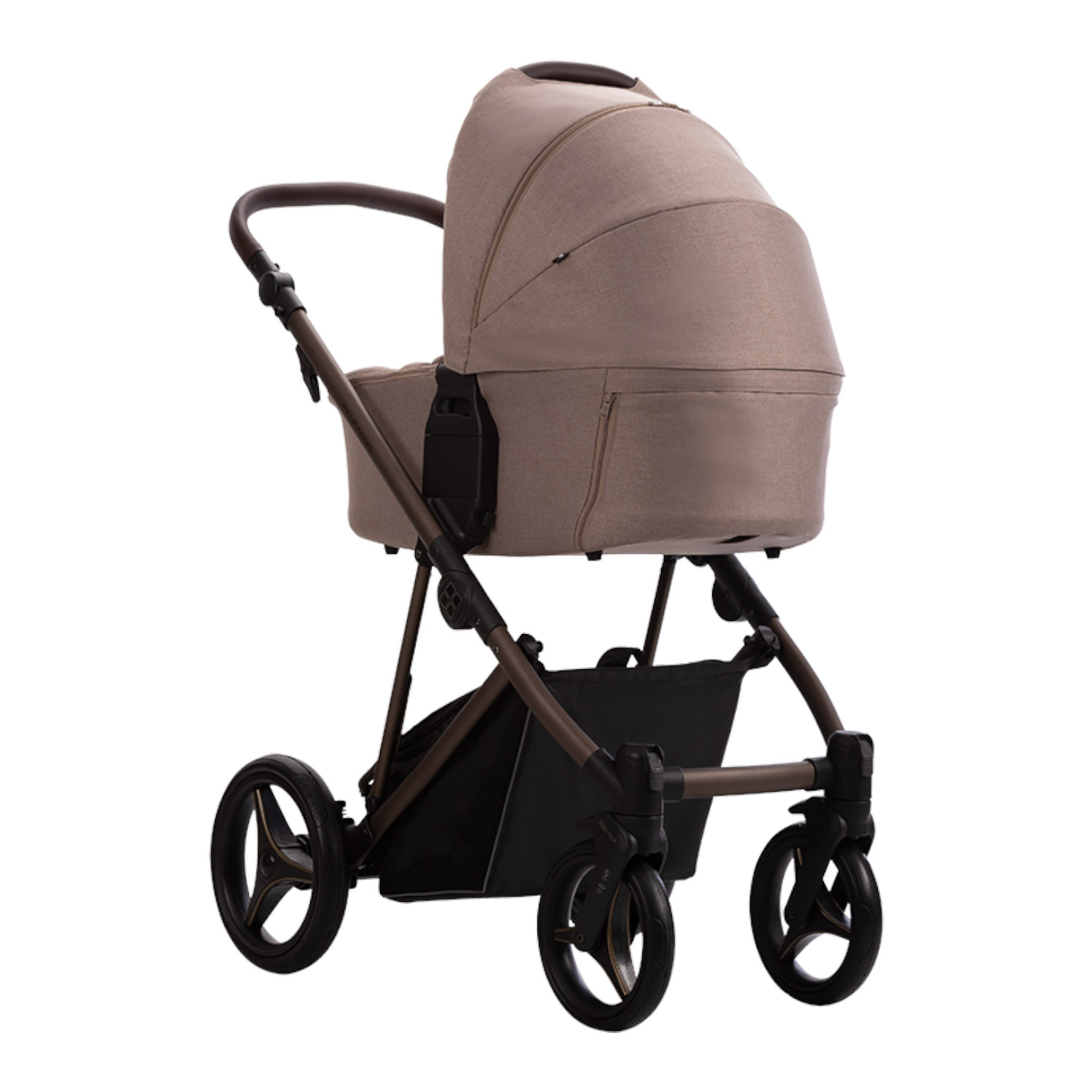 Коляска 2в1 Bebetto Pelpasso 02 Choco бежевый - фото 3