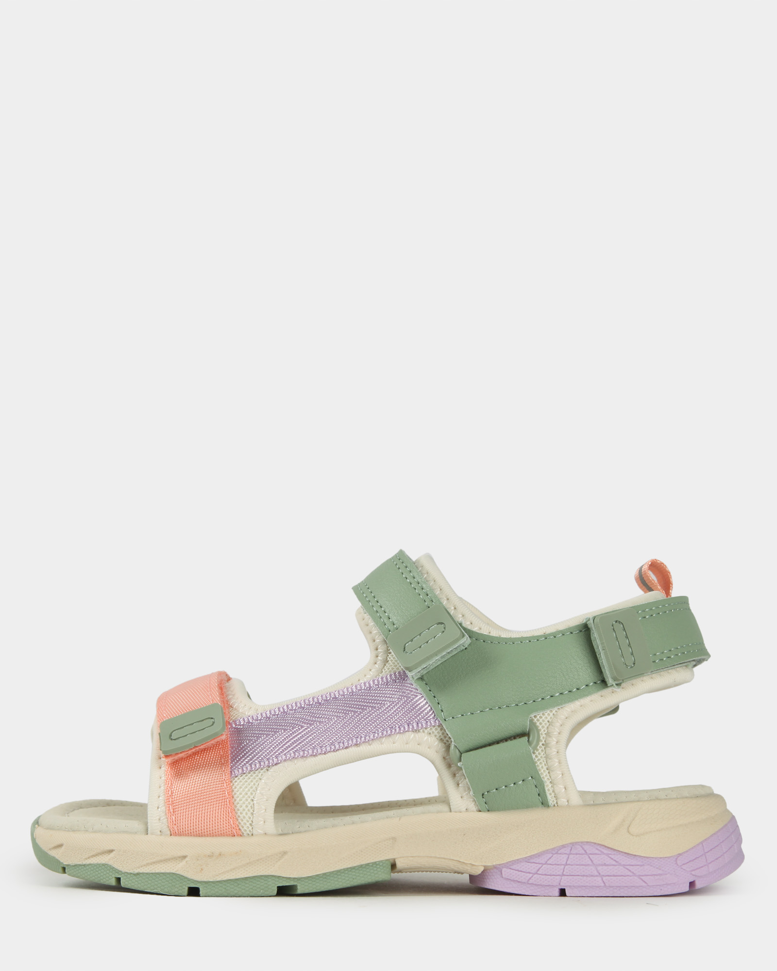 Изображение товара Сандалии Jook для девочки, открытый нос и пятка, липучка
