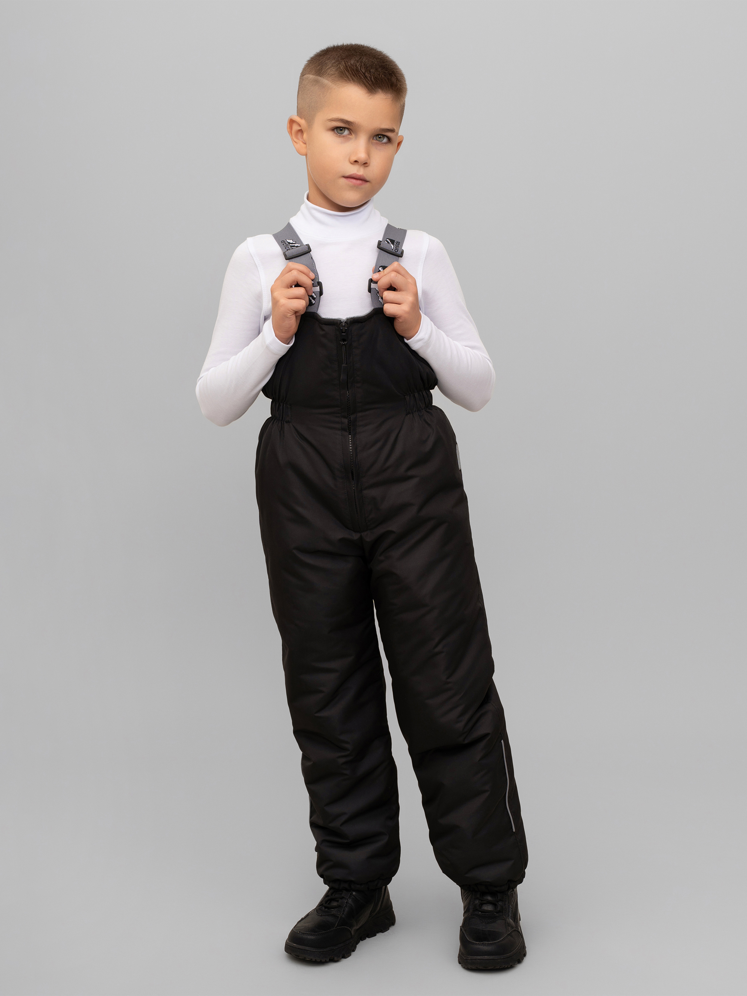 Полукомбинезон Arctic kids 60-010 черный - фото 17