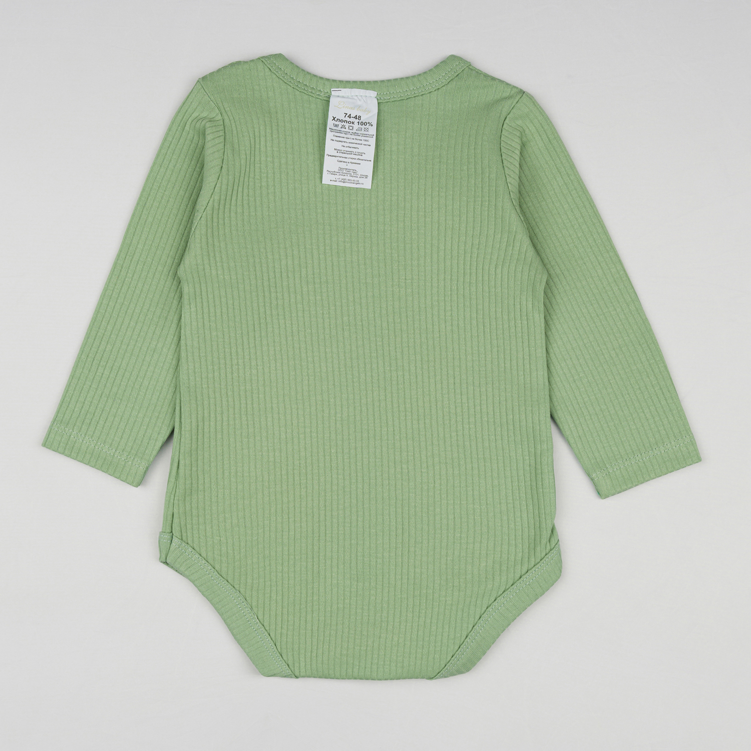 Боди Linas baby 1988-9_Зеленный - фото 6