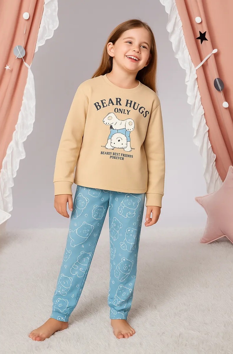 Изображение товара Пижама Mark Formelle для девочки 104 из хлопка Изображение товара Пижама Mark Formelle для девочки 104 из хлопка