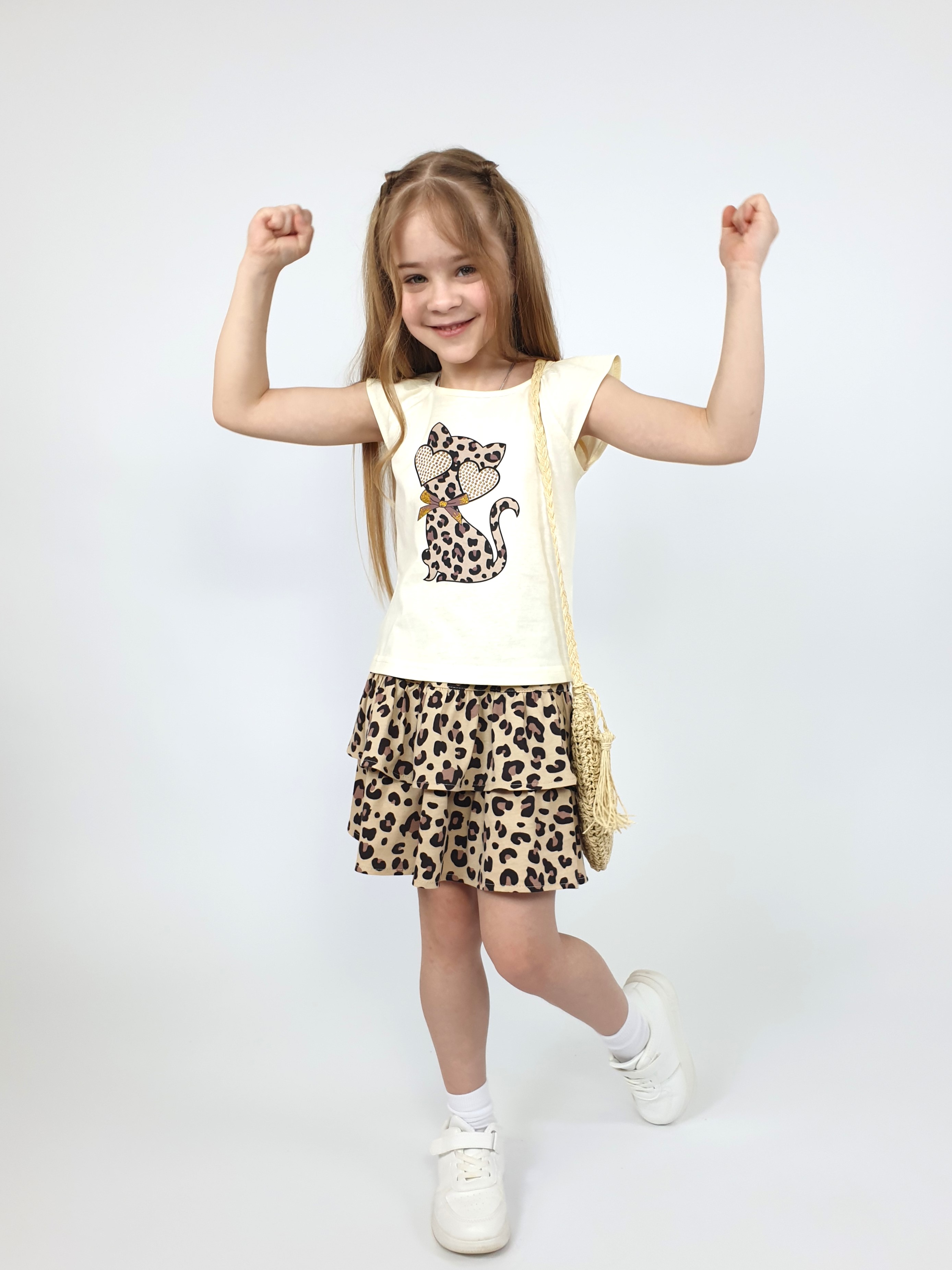 Футболка и юбка Luneva 02-126-4. - фото 6