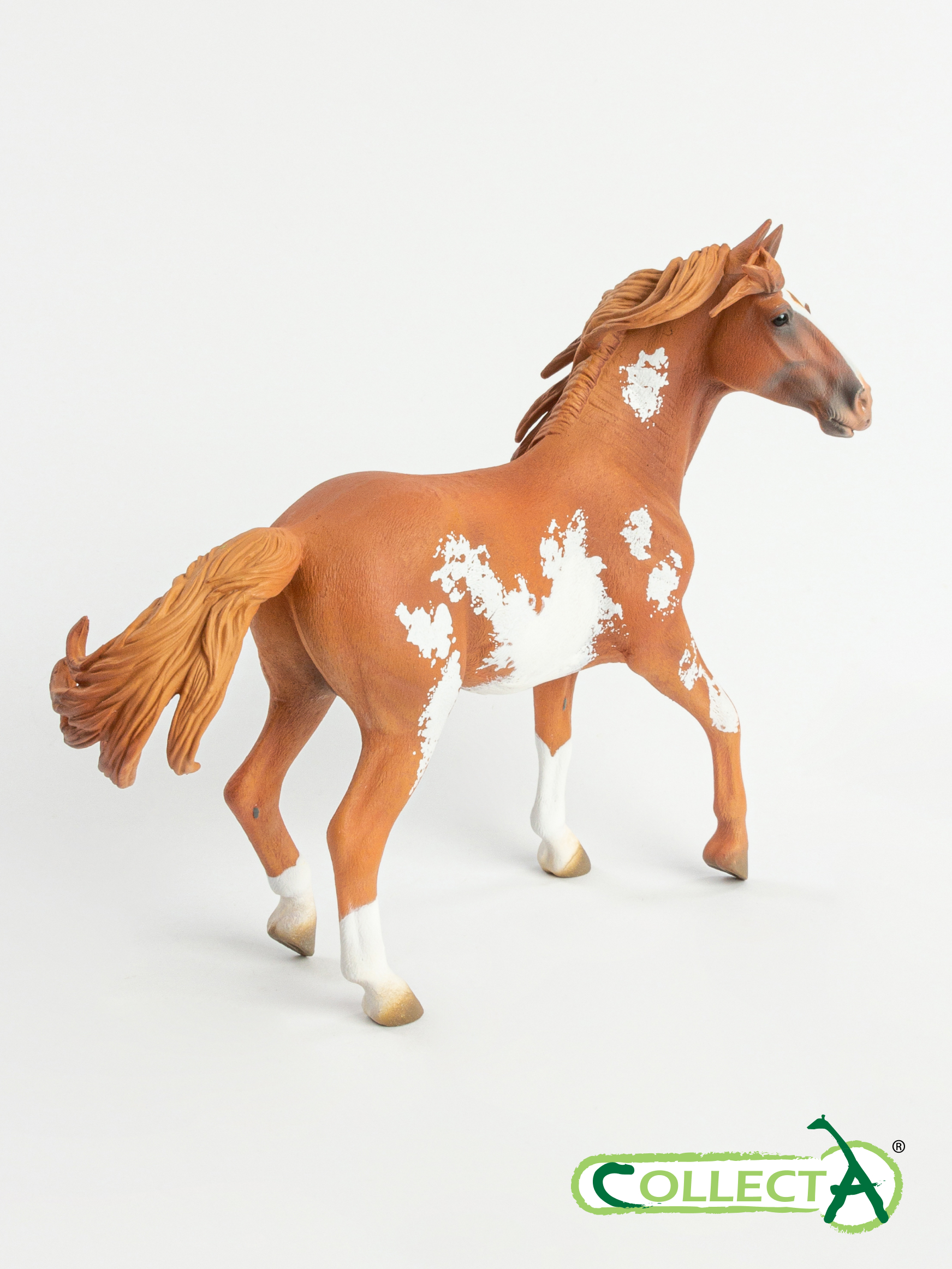 Фигурка Collecta Жеребец Мустанг каштановый - фото 9