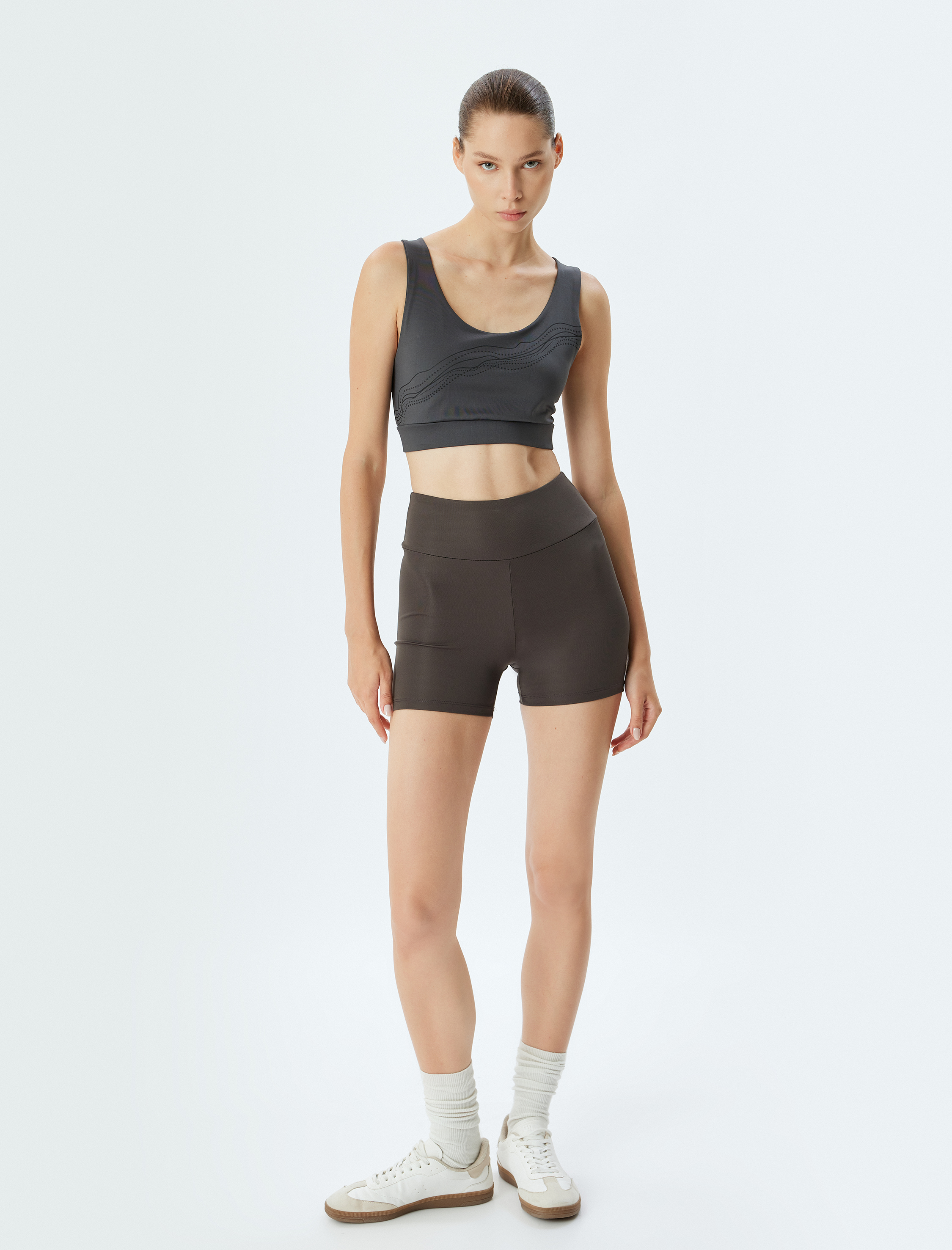 Спортивный топ KOTON 5WAK30091NK045 - фото 1
