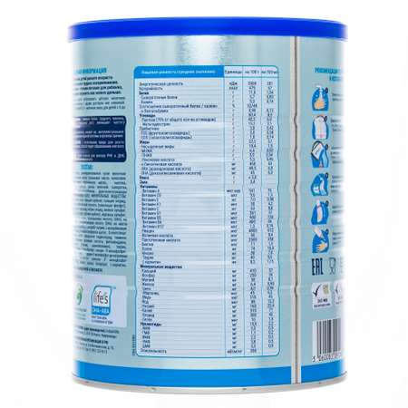 Смесь молочная FABIMILK 2 900г с 6месяцев