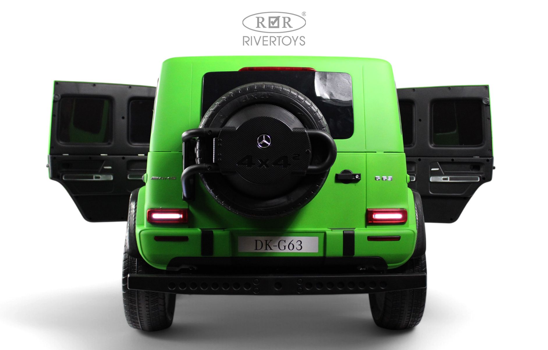 Электромобиль RIVERTOYS Mercedes Y777YY-GREEN-MATTE С пультом ДУ - фото 5